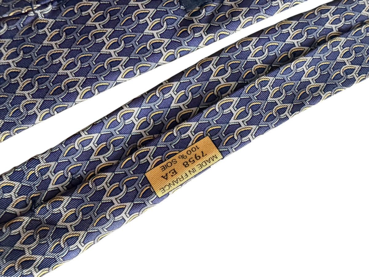 Hermes Hermes Silk Tie Size ONE SIZE - 4 Thumbnail