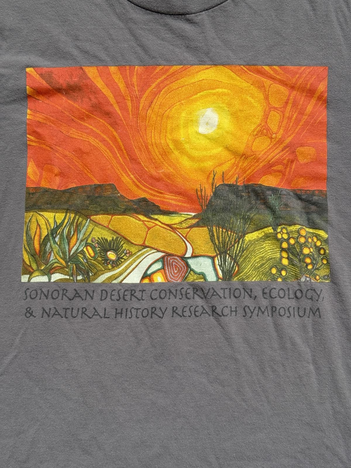 Fruit Of The Loom Sonoran Desert Conservation T-shirt - 2012 Art Tee - M Size US M / EU 48-50 / 2 - 4 Thumbnail
