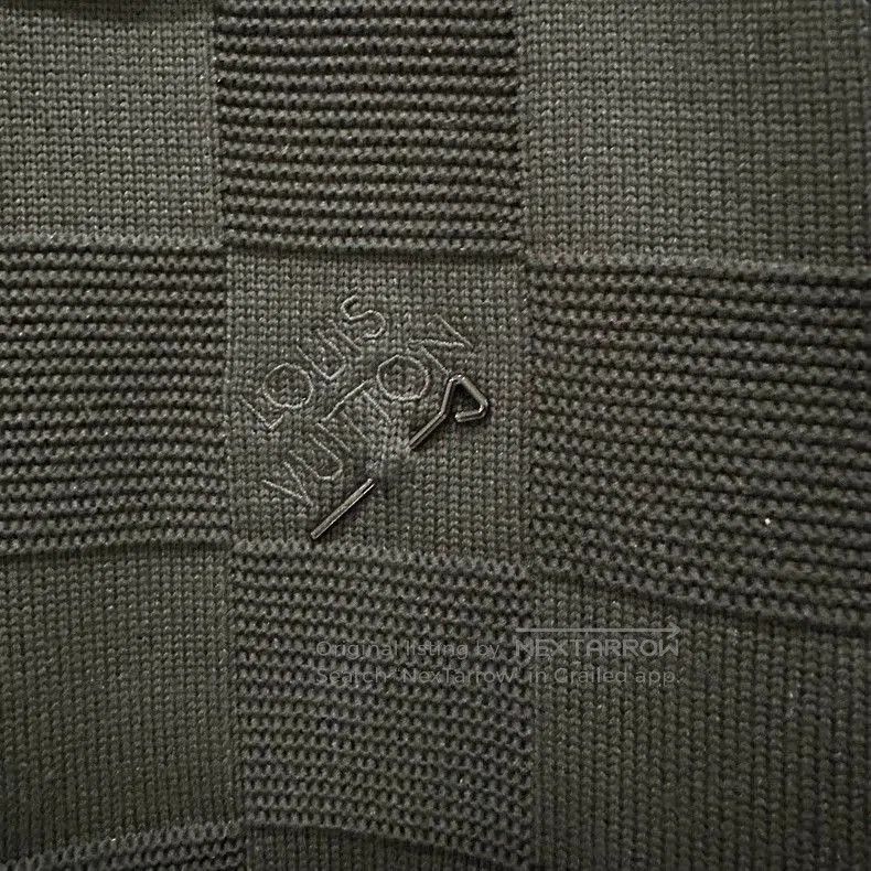 Louis Vuitton Louis Vuitton Checkerboard Knit Sweater. Size US XL / EU 56 / 4 - 4 Thumbnail