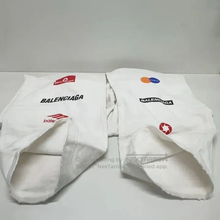 Balenciaga Balenciaga FW23 Letter Print Casual Pants. Size US 26 / EU 42 - 7 Thumbnail