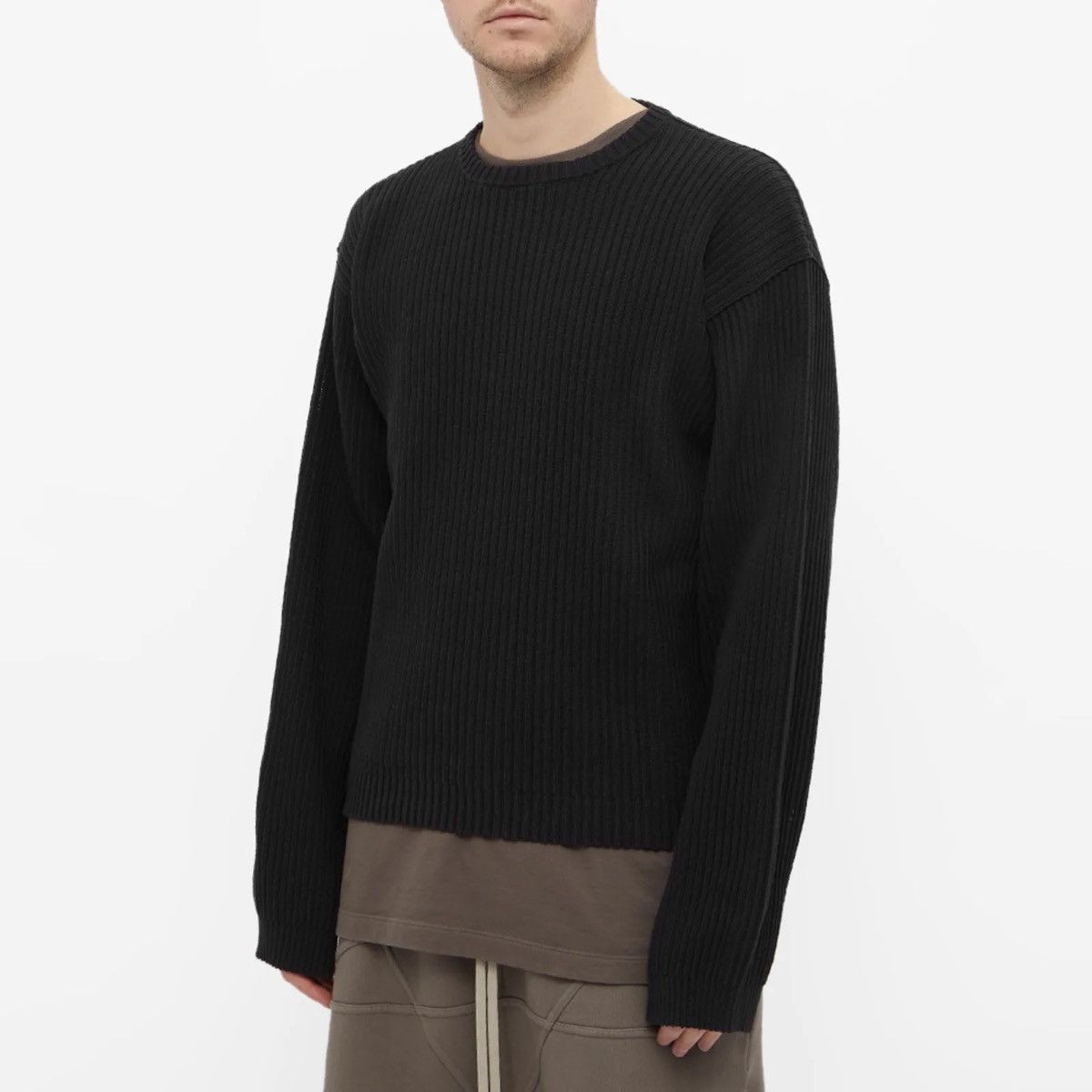 Rick Owens Biker knit sweater Size US XXL / EU 58 / 5 - 7 Thumbnail