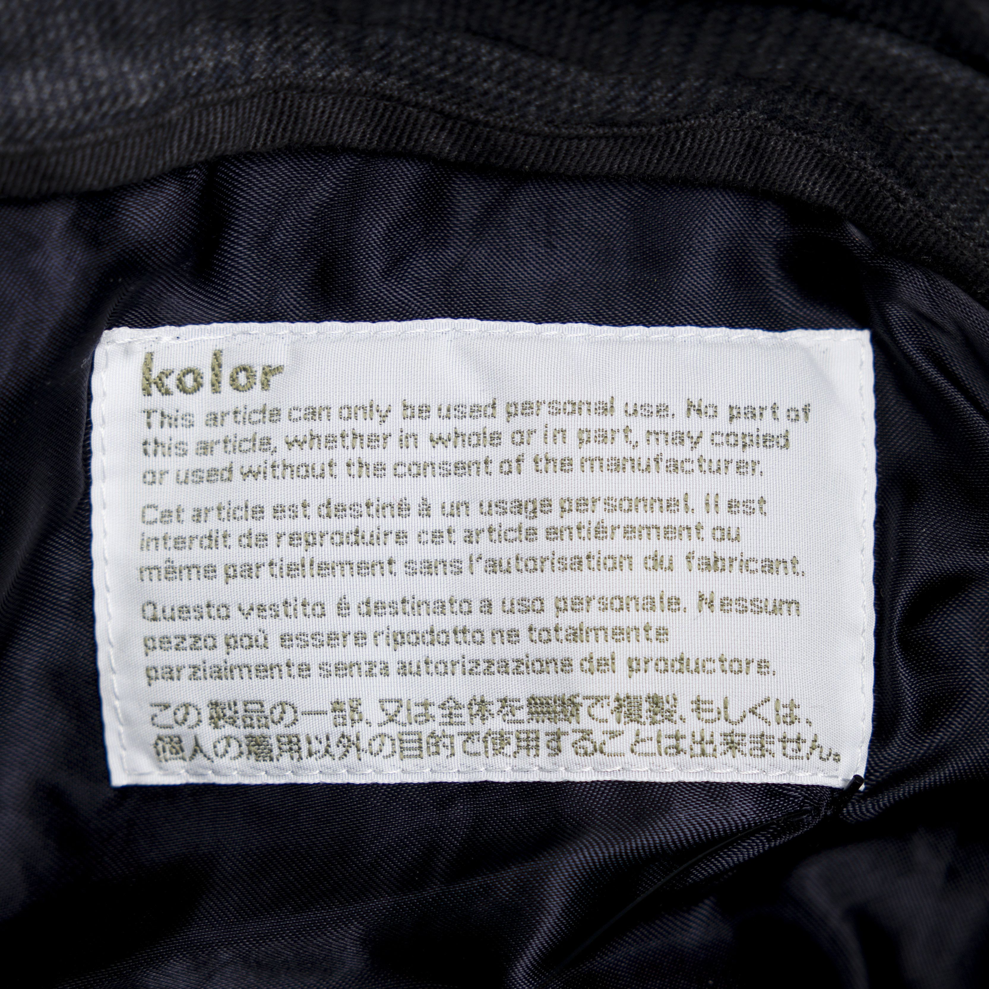 Kolor KOLOR Men's Car Coat Double Layer Size XL Size US XL / EU 56 / 4 - 5 Thumbnail