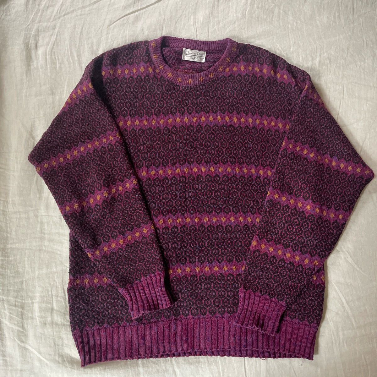 Christian Dior Monsieur Vintage Christian Dior Sweater Size US M / EU 48-50 / 2 - 1 Thumbnail