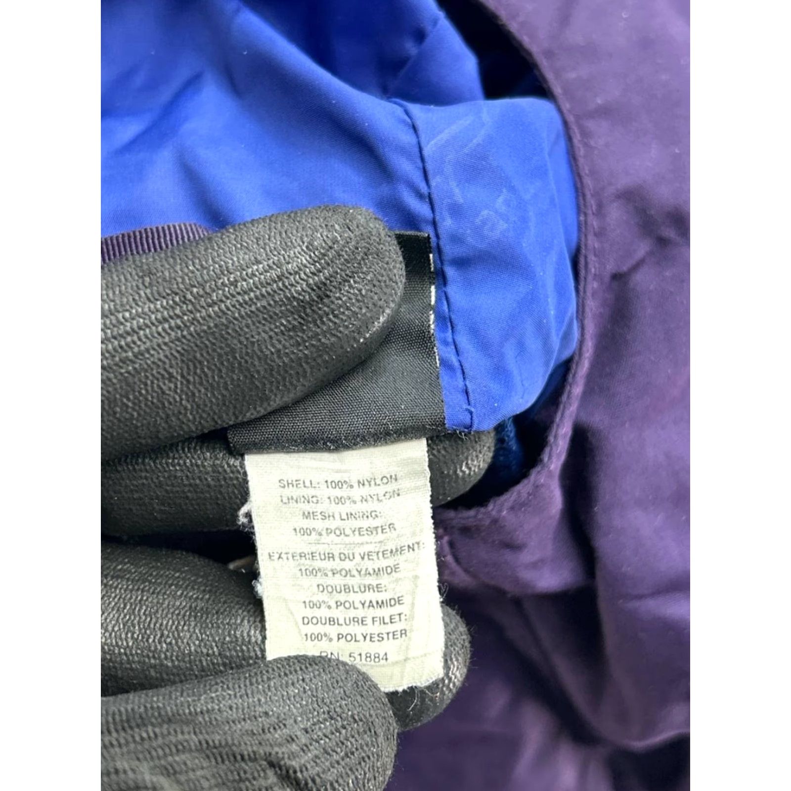 Patagonia VINTAGE Patagonia Jacket Womens M Purple Full Zip Parka Shirt Womens Size M / US 6-8 / IT 42-44 - 5 Thumbnail