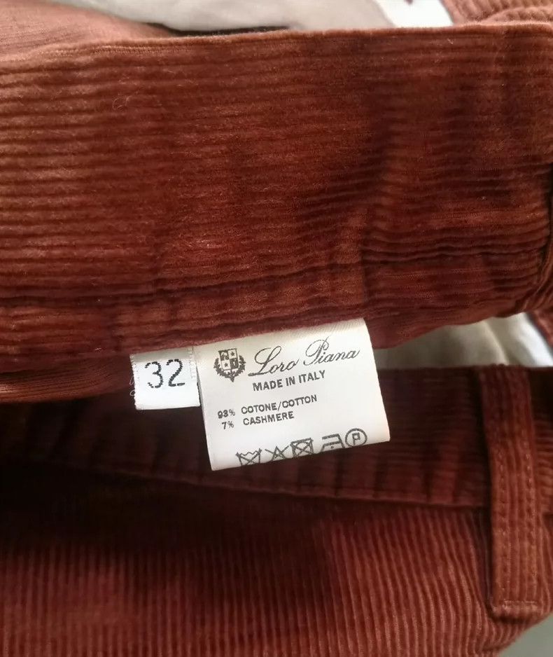 Loro Piana LORO PIANA Cotton trousers Size US 32 / EU 48 - 4 Thumbnail