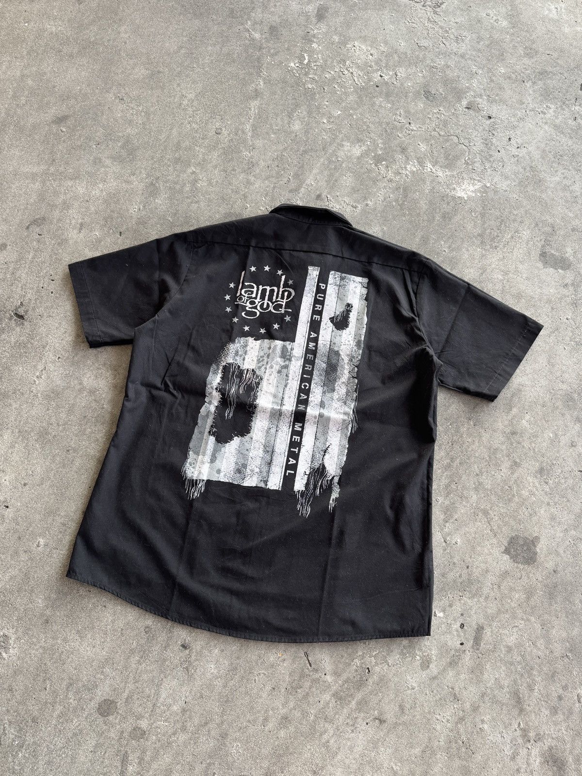 Dickies Workshirt Dickies Lam Of God Pure American Metal Size US XXL / EU 58 / 5 - 2 Thumbnail
