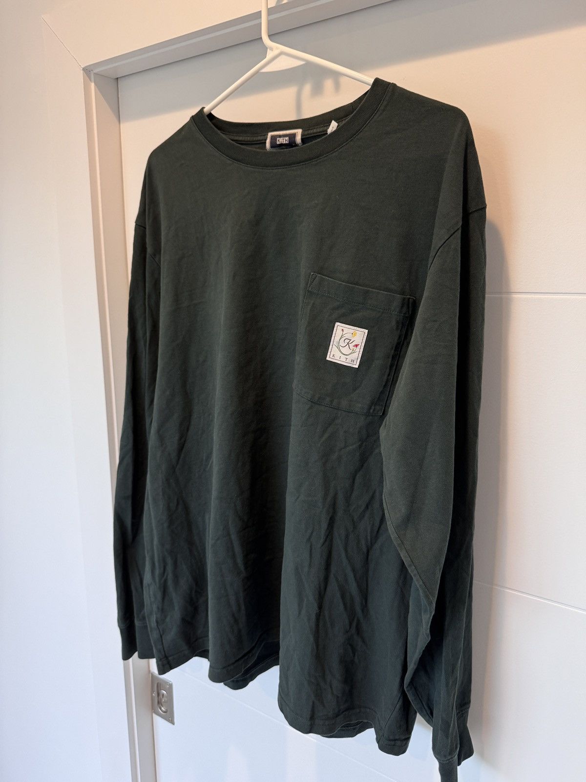 Kith Kith Mens Kith & Kin Green Flowers LS Tee Size XL Size US XL / EU 56 / 4 - 3 Thumbnail