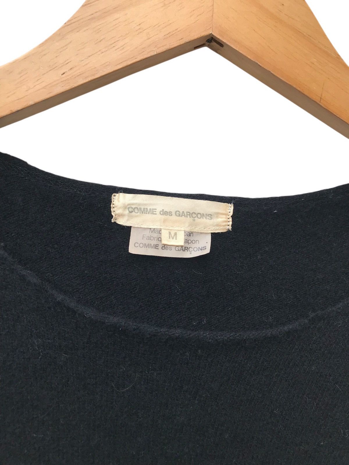 Comme des Garcons Comme des Garçons Women Mix Wool Cdg Longsleeve Shirt Size S / US 4 / IT 40 - 2 Thumbnail