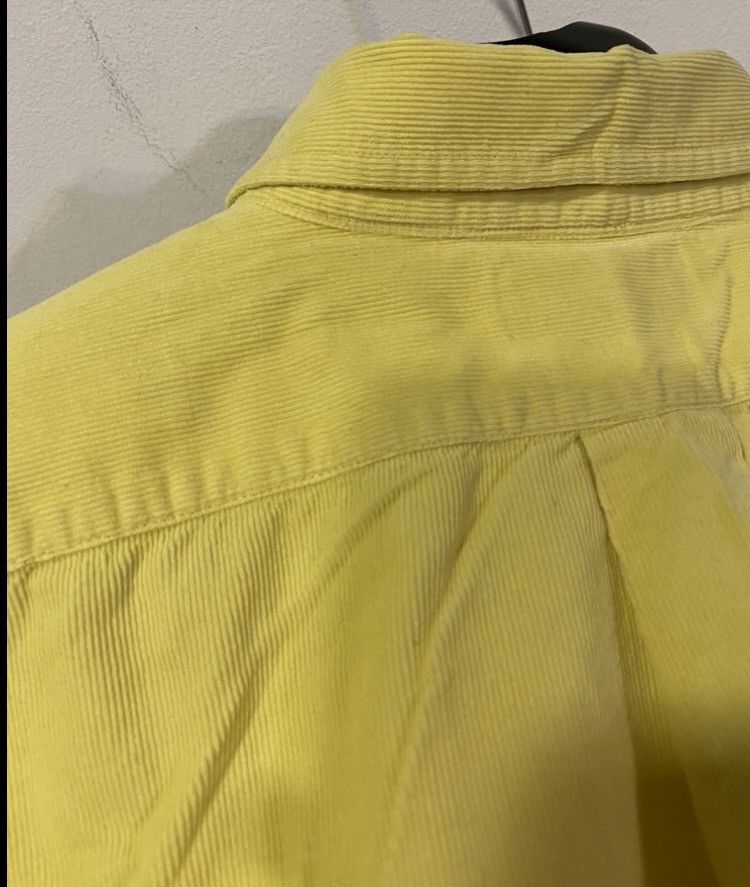 Yves Saint Laurent Corduroy YSL Shirt Velvet Yellow Size US L / EU 52-54 / 3 - 13 Thumbnail