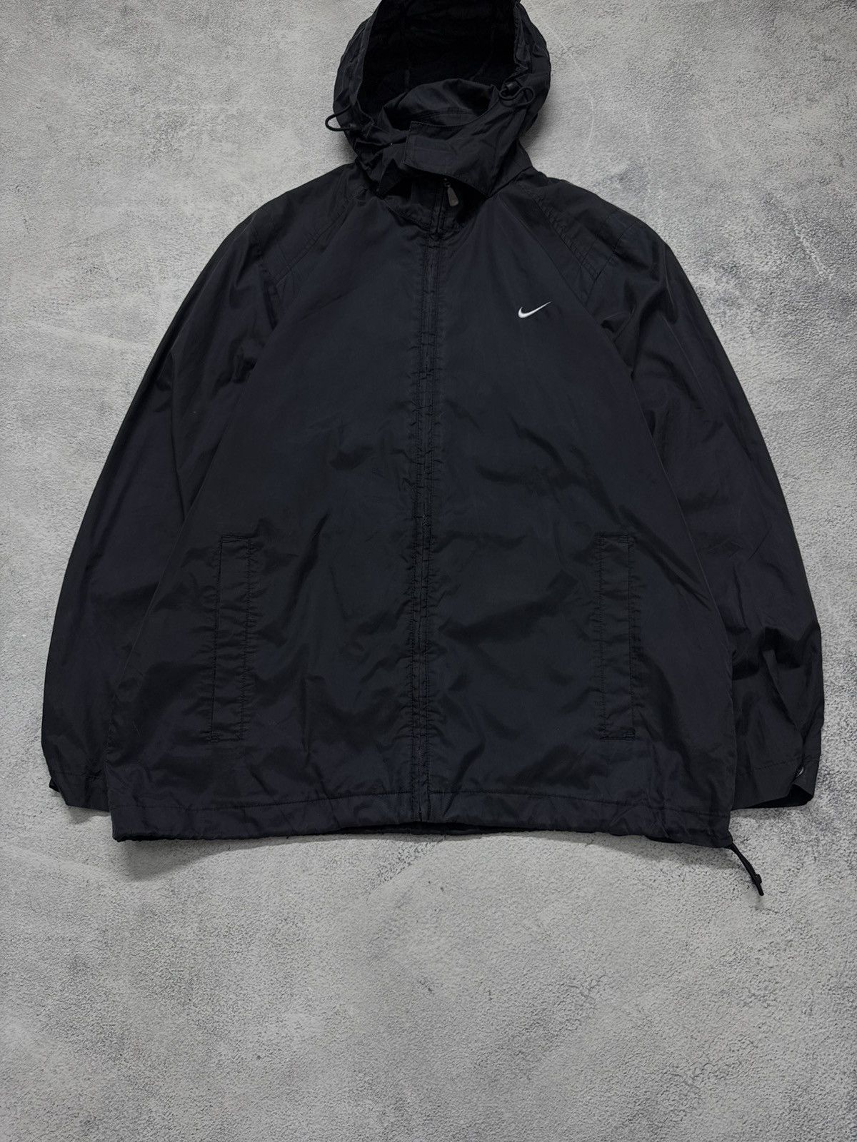 Nike Vintage Y2K Nike Nylon Mini Logo Jacket 00’s Size US M / EU 48-50 / 2 - 7 Thumbnail