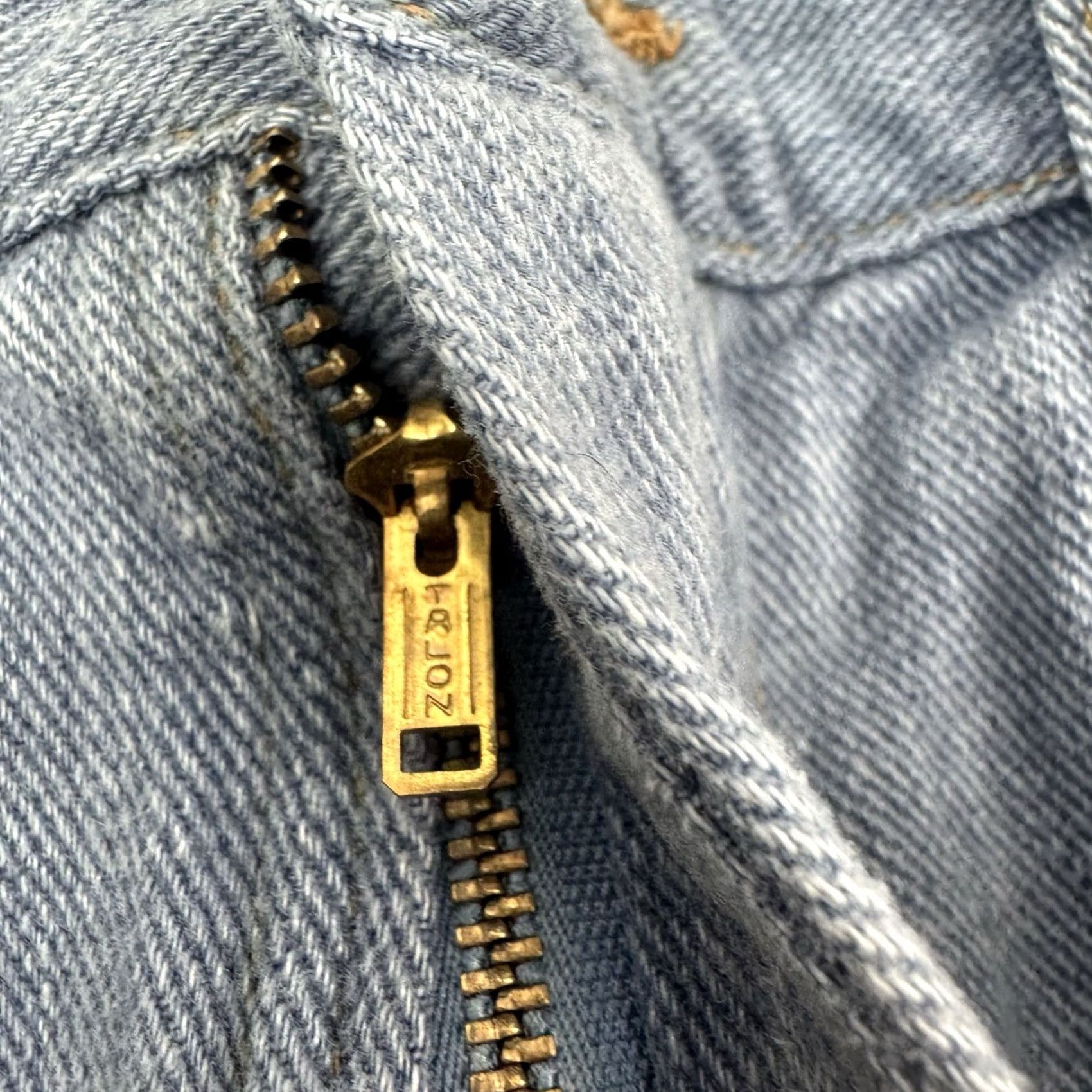 Wrangler VINTAGE Wrangler Bootcut Jeans Womens 26x27 80s 70s Hipster Hippie Faded Repairs Size 26" / US 2 / IT 38 - 4 Thumbnail