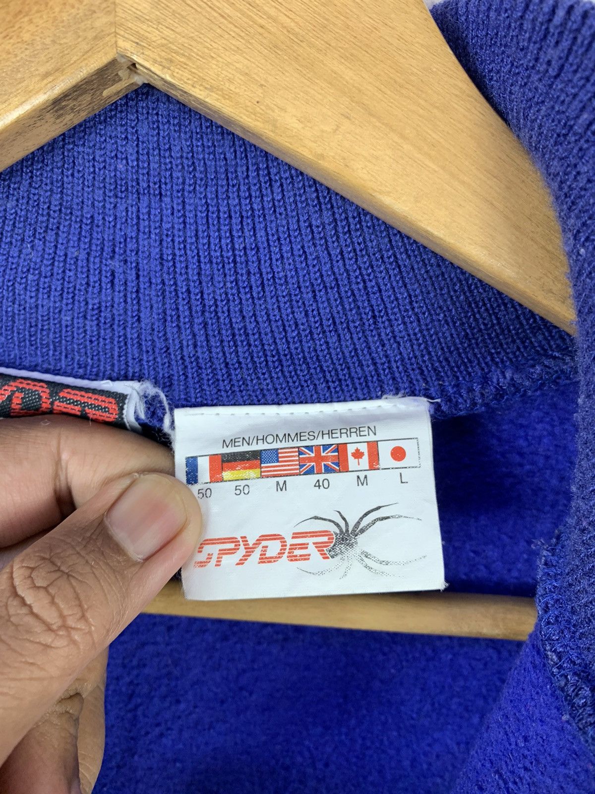 Spyder Steals! Spyder Official US Ski Team Half Zipper Sweater Size US M / EU 48-50 / 2 - 10 Thumbnail