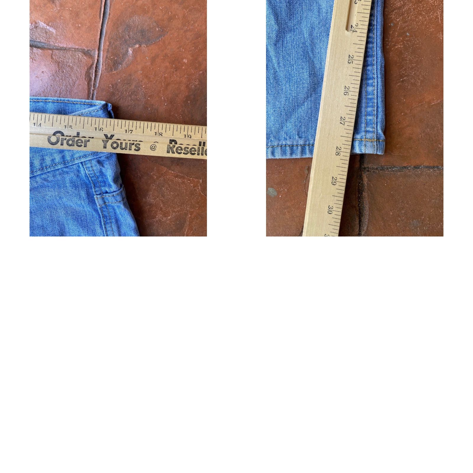 Avirex VINTAGE Avirex Jeans 32x30 Wide-Leg Distressed Denim Black Men Jeans Hip Hop Retro 90s Avirex Mens Jeans Size US 32 / EU 48 - 10 Thumbnail