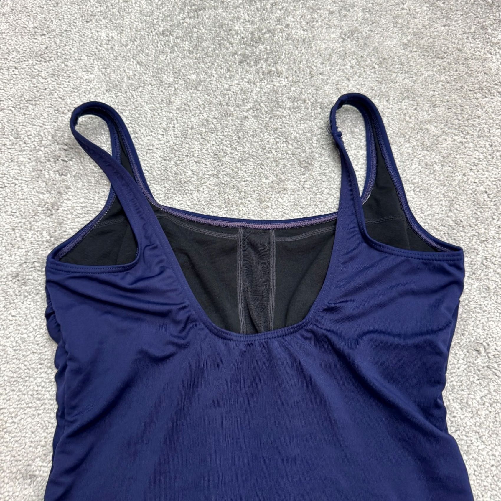 Vintage TYR One Piece Swimwear Womens 10 Blue Padded Tummy Control Beachwear Size ONE SIZE - 3 Thumbnail