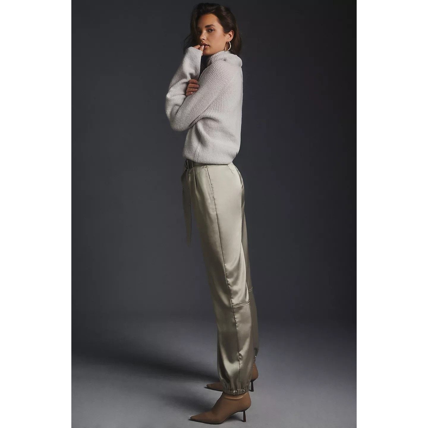 Anthropologie New Anthropologie Maeve Parachute Pants $148 SIZE 10 TALL Size 32" / US 10 / IT 46 - 6 Thumbnail
