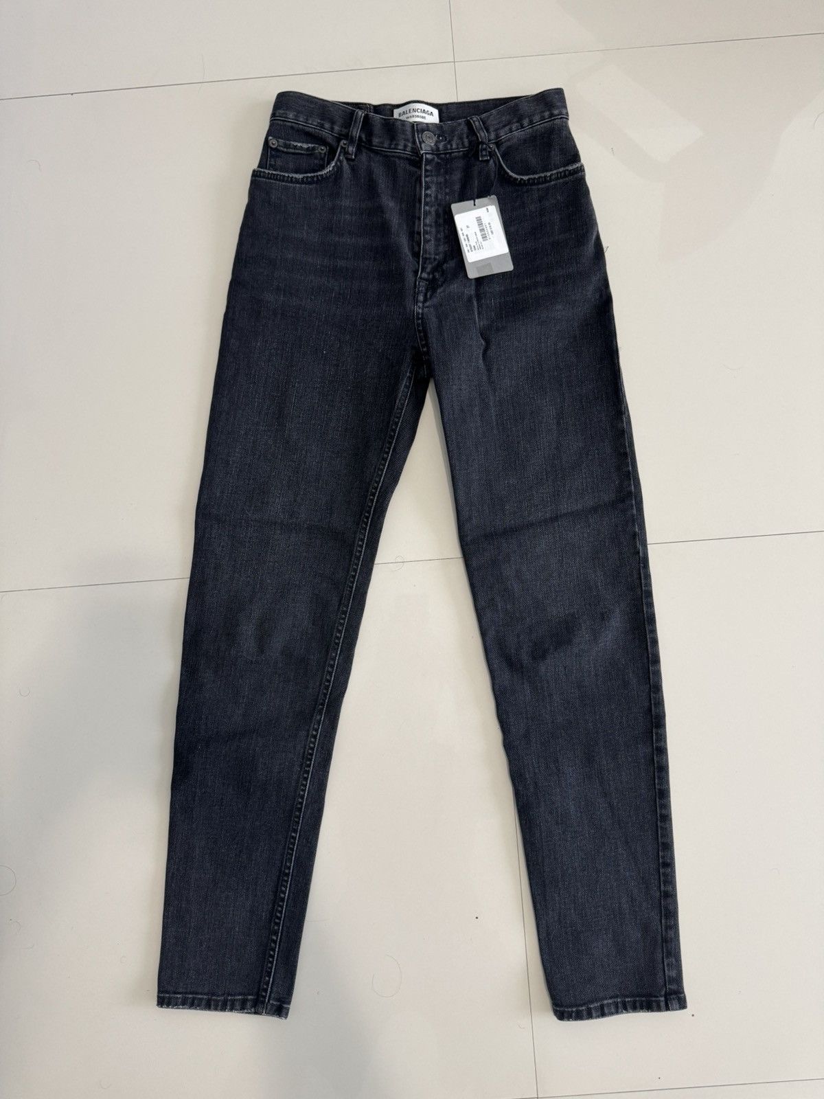 Balenciaga Balenciaga Women’s Skinny Pants Organic Stretch Denim Size 27" / US 4 / IT 40 - 2 Thumbnail