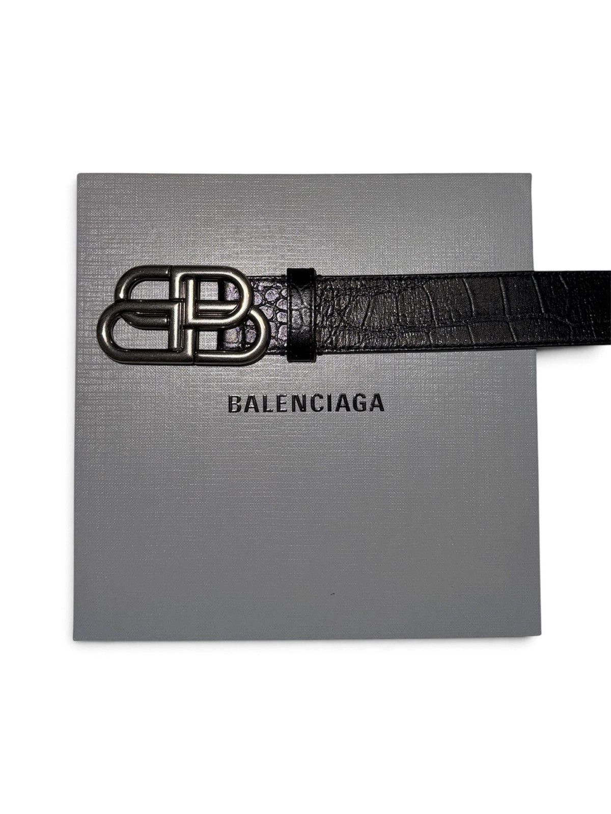 Balenciaga CROCODILE BALENCIAGA BELT SZ 100 | Grailed