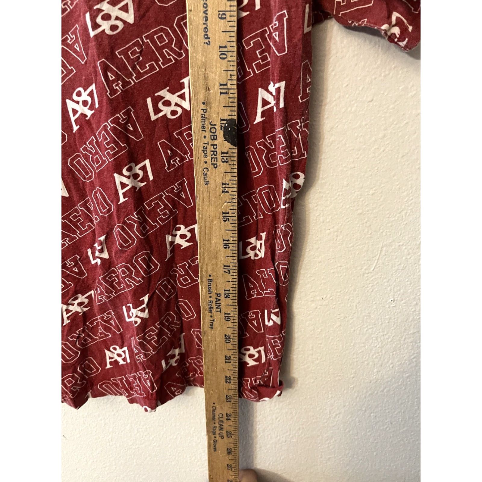Aeropostale ✅ Aeropostale Graphic Tee Mens T-Shirt Size Small Red All Logo W/ Logo Size US S / EU 44-46 / 1 - 4 Thumbnail