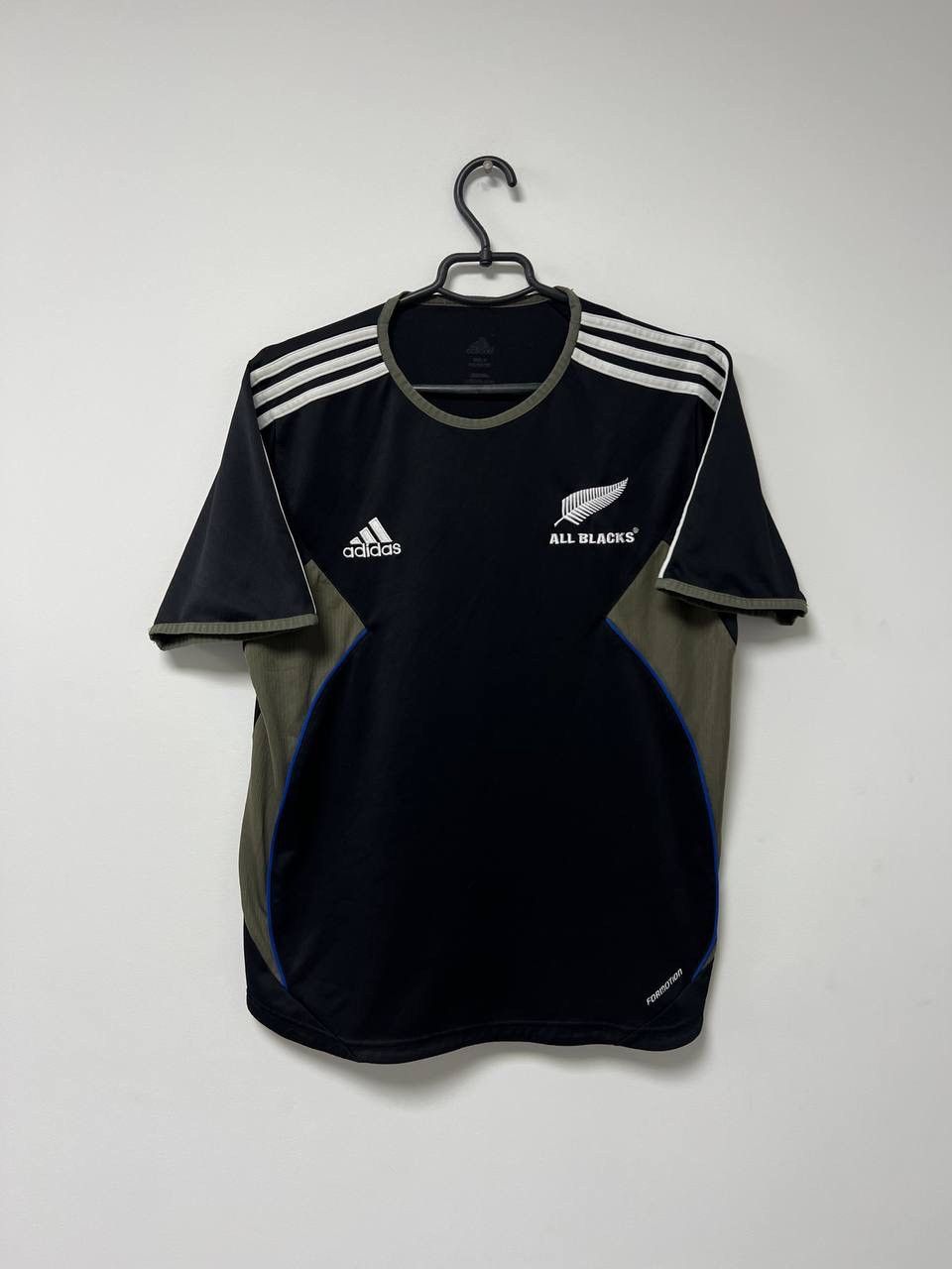 Adidas Vintage New Zealand Rugby 2007/08 Football Shirt All Adidas S Size US S / EU 44-46 / 1 - 2 Thumbnail