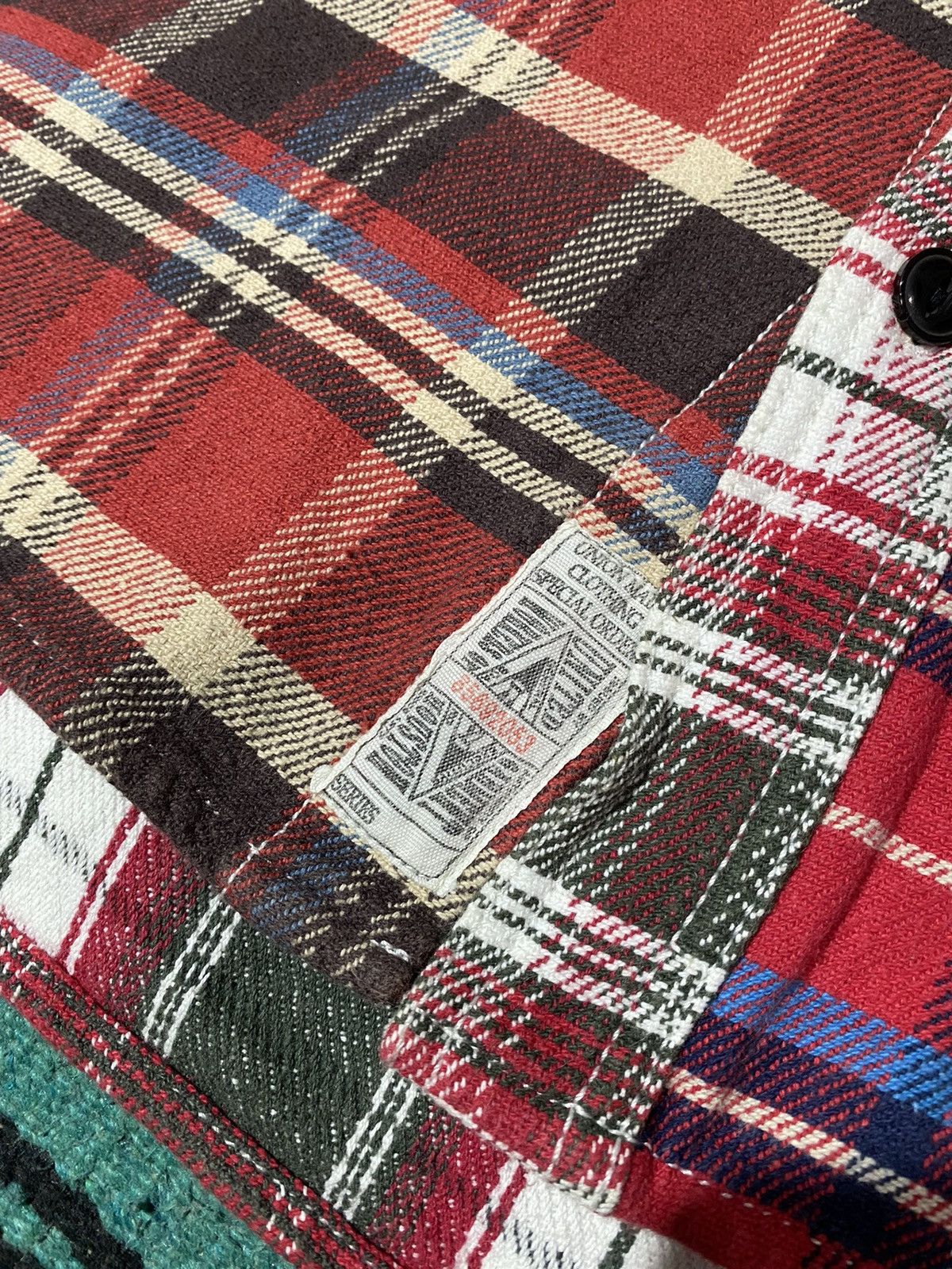 Japanese Brand Houston Union Made Heavyweight Flannel Shirt Size US L / EU 52-54 / 3 - 8 Thumbnail