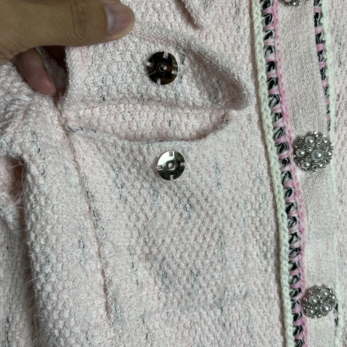 Self-Portrait Self-Portrait Melange Knit Tweed Cardigan Size S / US 4 / IT 40 - 5 Thumbnail