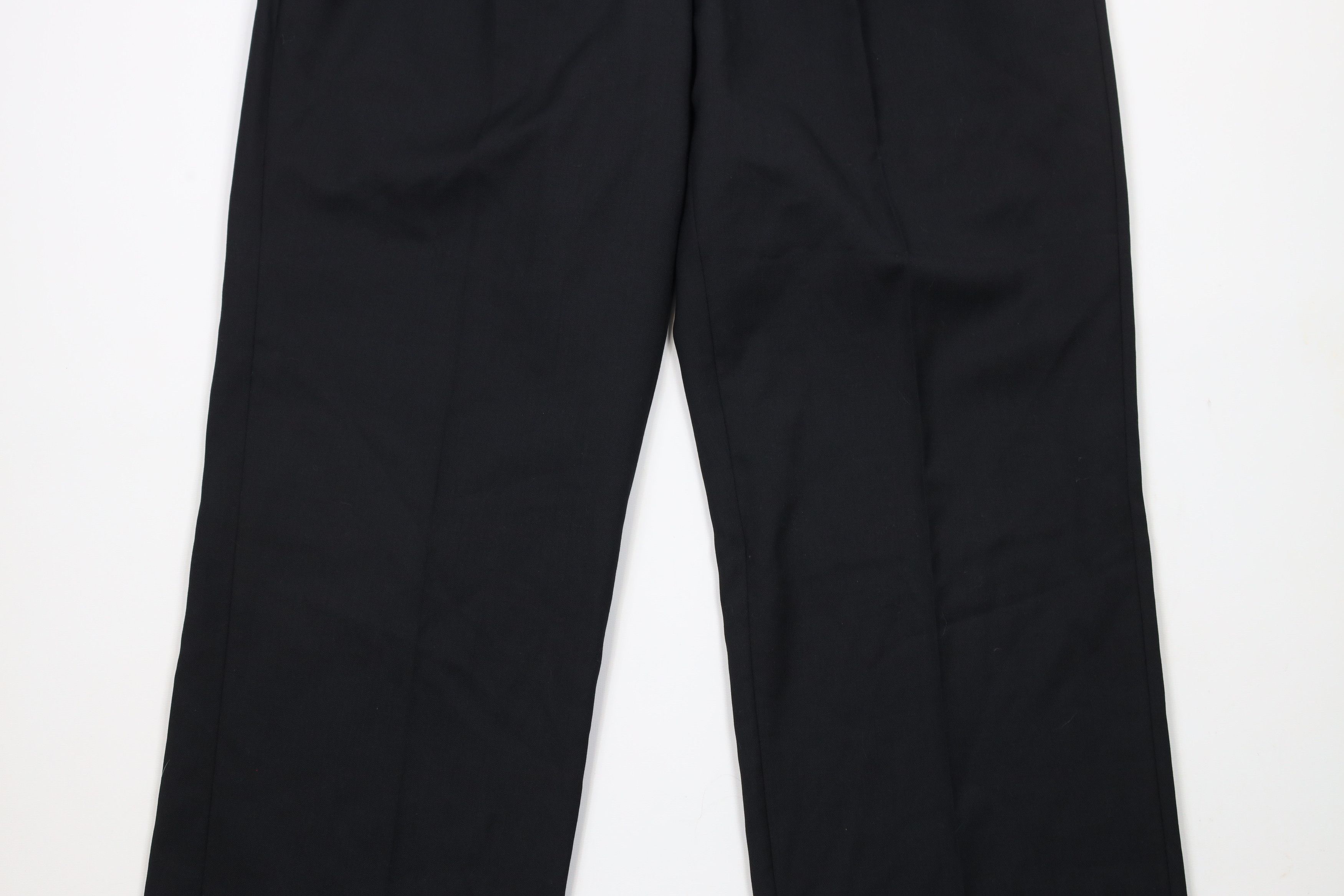Vintage Vintage 90s Streetwear Wide Leg Worsted Wool Chino Pants Size US 34 / EU 50 - 3 Thumbnail