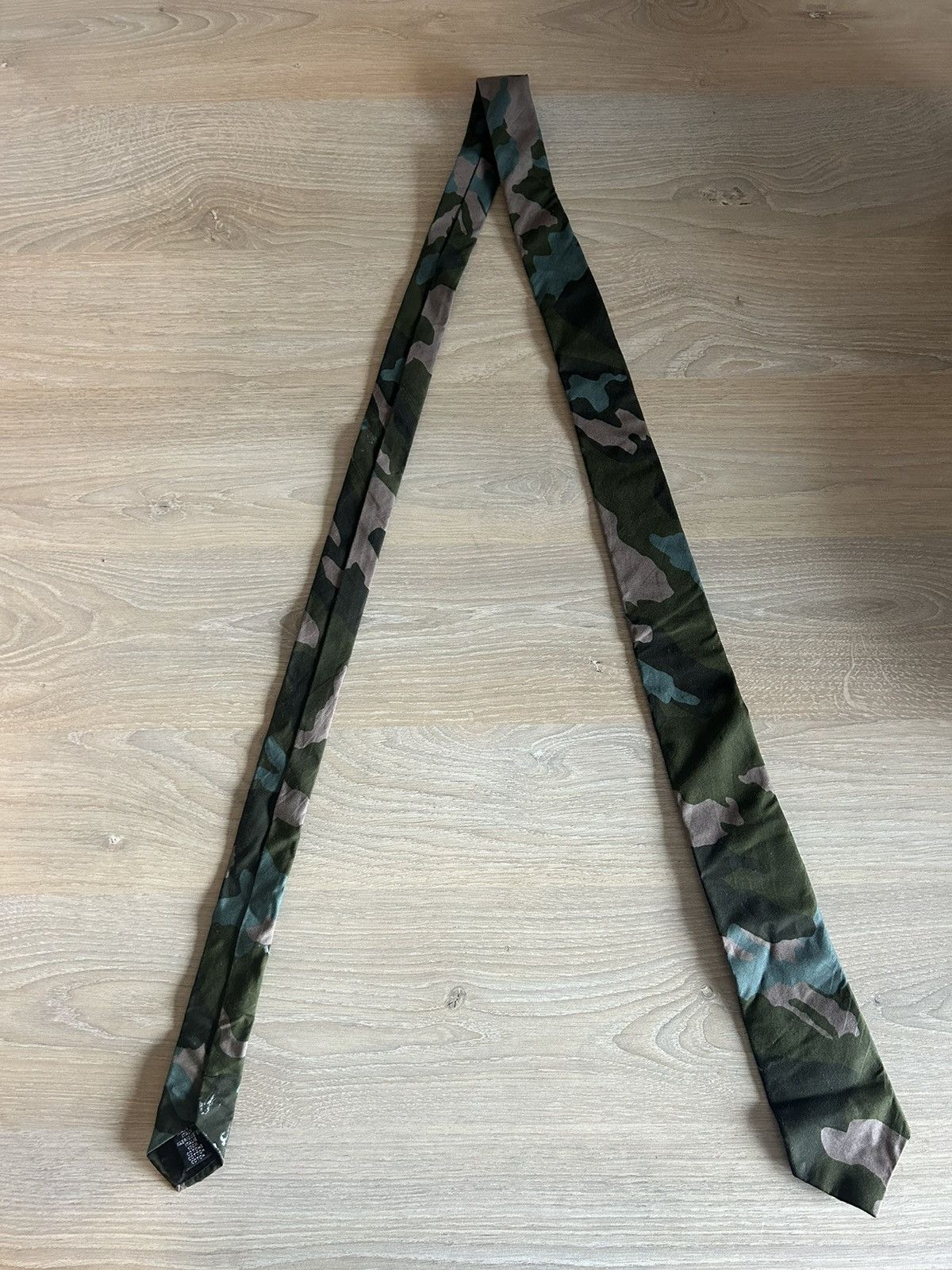 Givenchy Army Camouflage Tie Size ONE SIZE - 1 Thumbnail