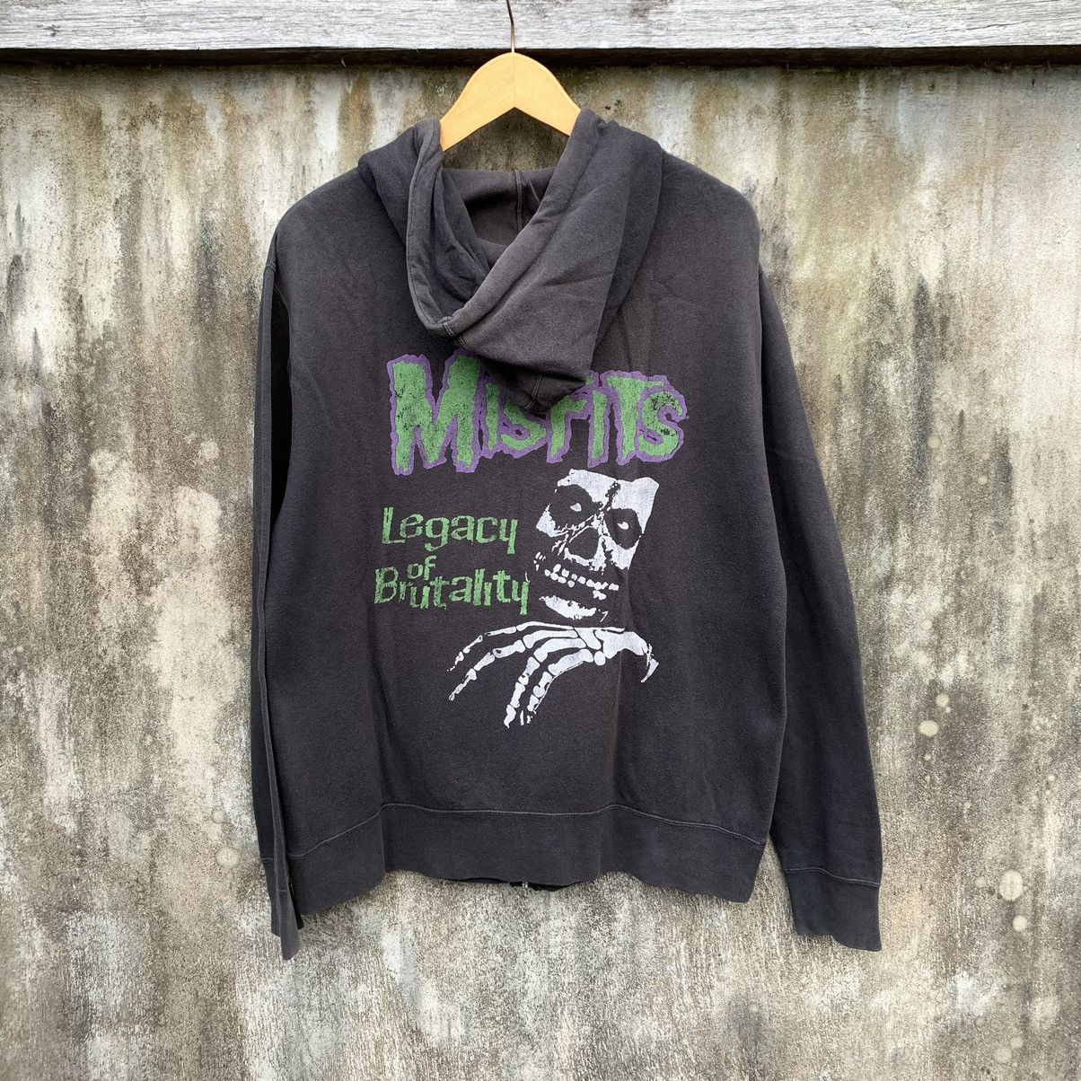 Misfits 💸RARE💸 VINTAGE MISFITS ZIPHOODIE Size US L / EU 52-54 / 3 - 2 Thumbnail