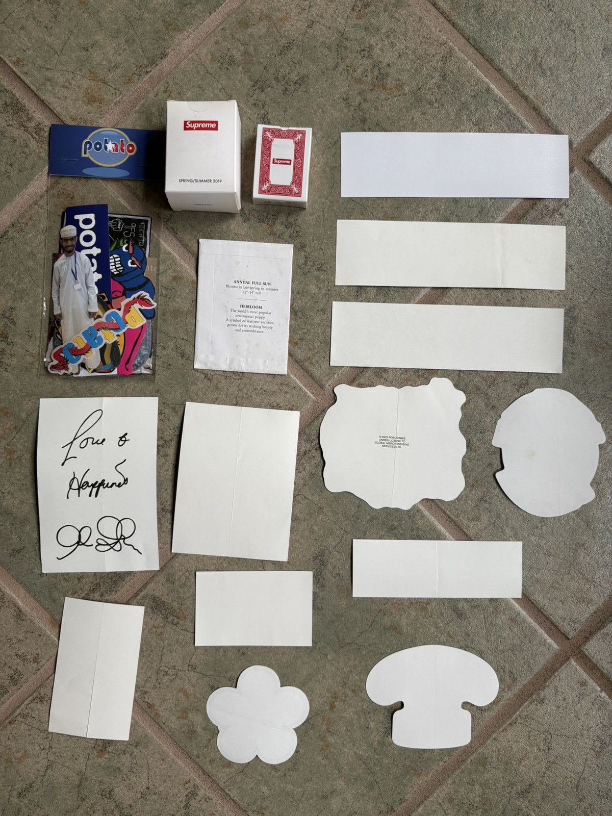 Supreme Supreme sticker lot Size ONE SIZE - 5 Thumbnail