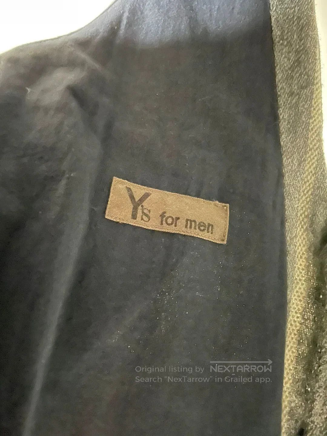 Yohji Yamamoto Yohji Yamamoto Ys Men's Shawl Collar Vest. Size US L / EU 52-54 / 3 - 5 Thumbnail