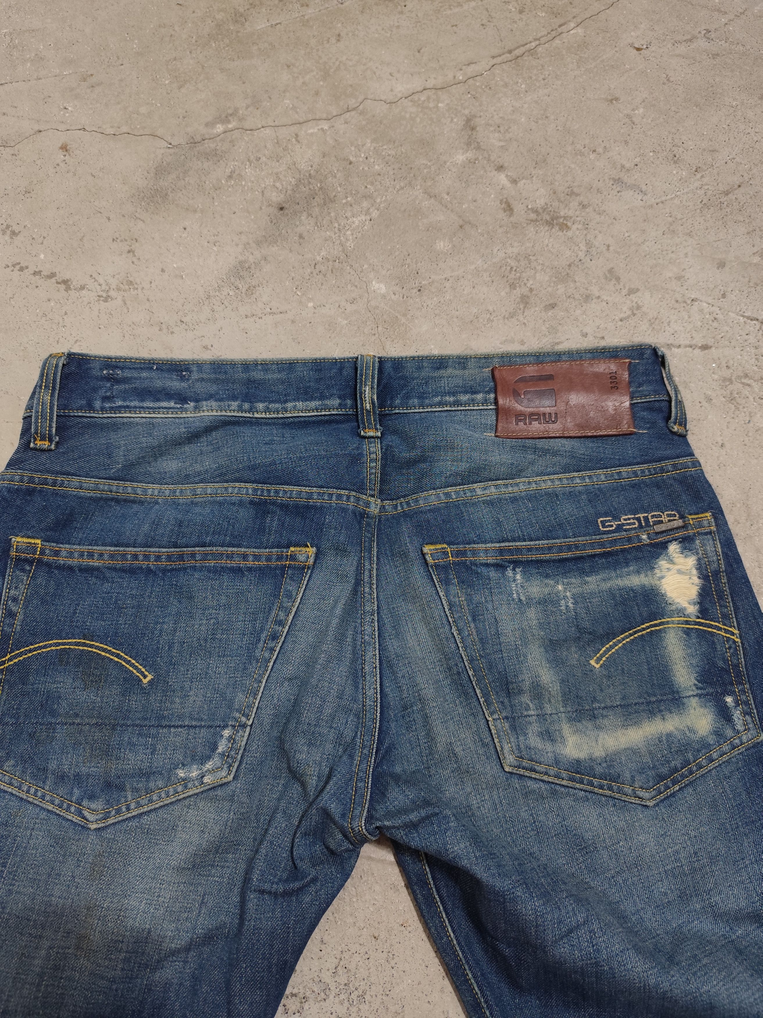 G-Star × If Six Was Nine G STAR RAW DENIM DISTRESS SELVEDGE Size US 34 / EU 50 - 3 Thumbnail