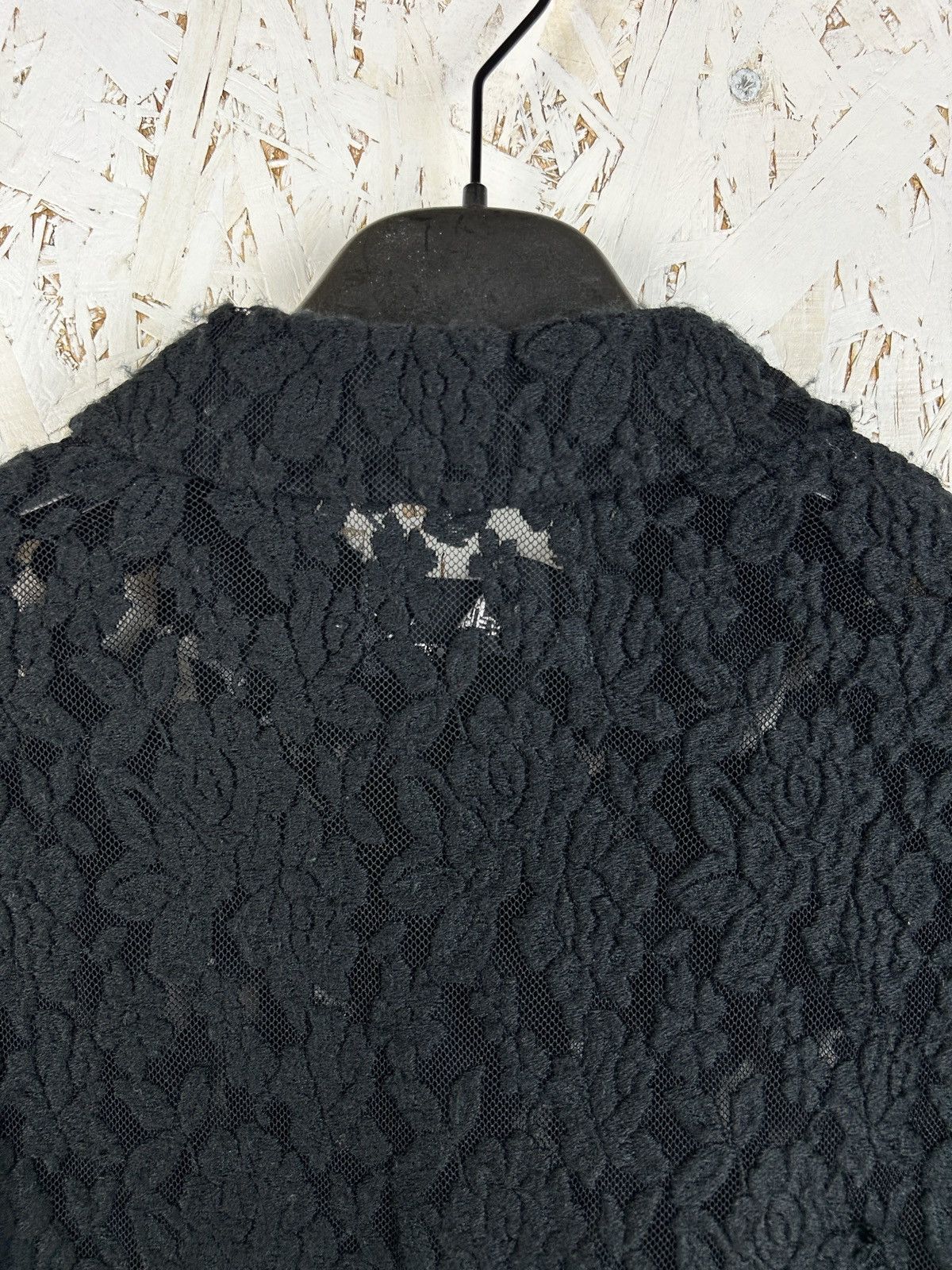 Tricot Comme des Garcons 90s Comme Des Garcons 1999 Lace Archive Button Up Shirt Size S / US 4 / IT 40 - 6 Thumbnail