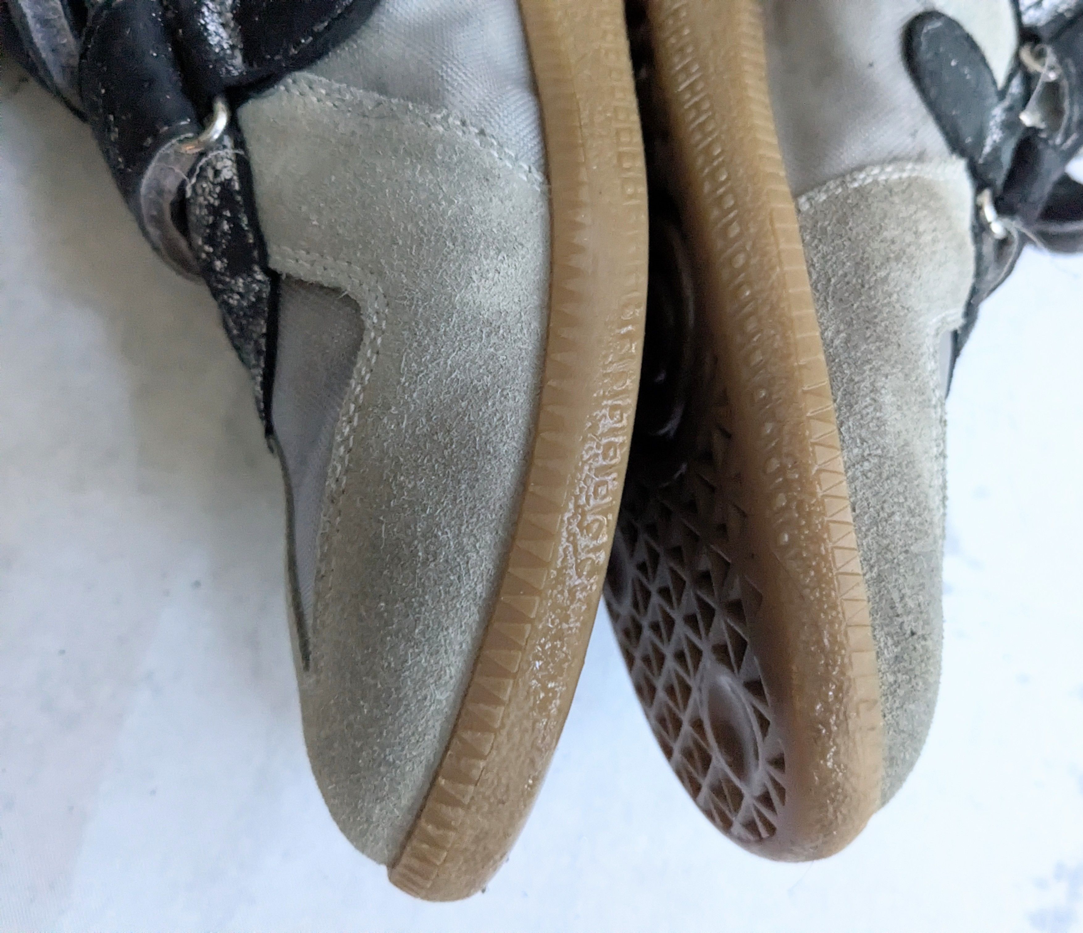 Maison Margiela Maison Margiela Triple Strap Sneakers Gray 8 41 High Tops Size US 8 / EU 41 - 12 Thumbnail