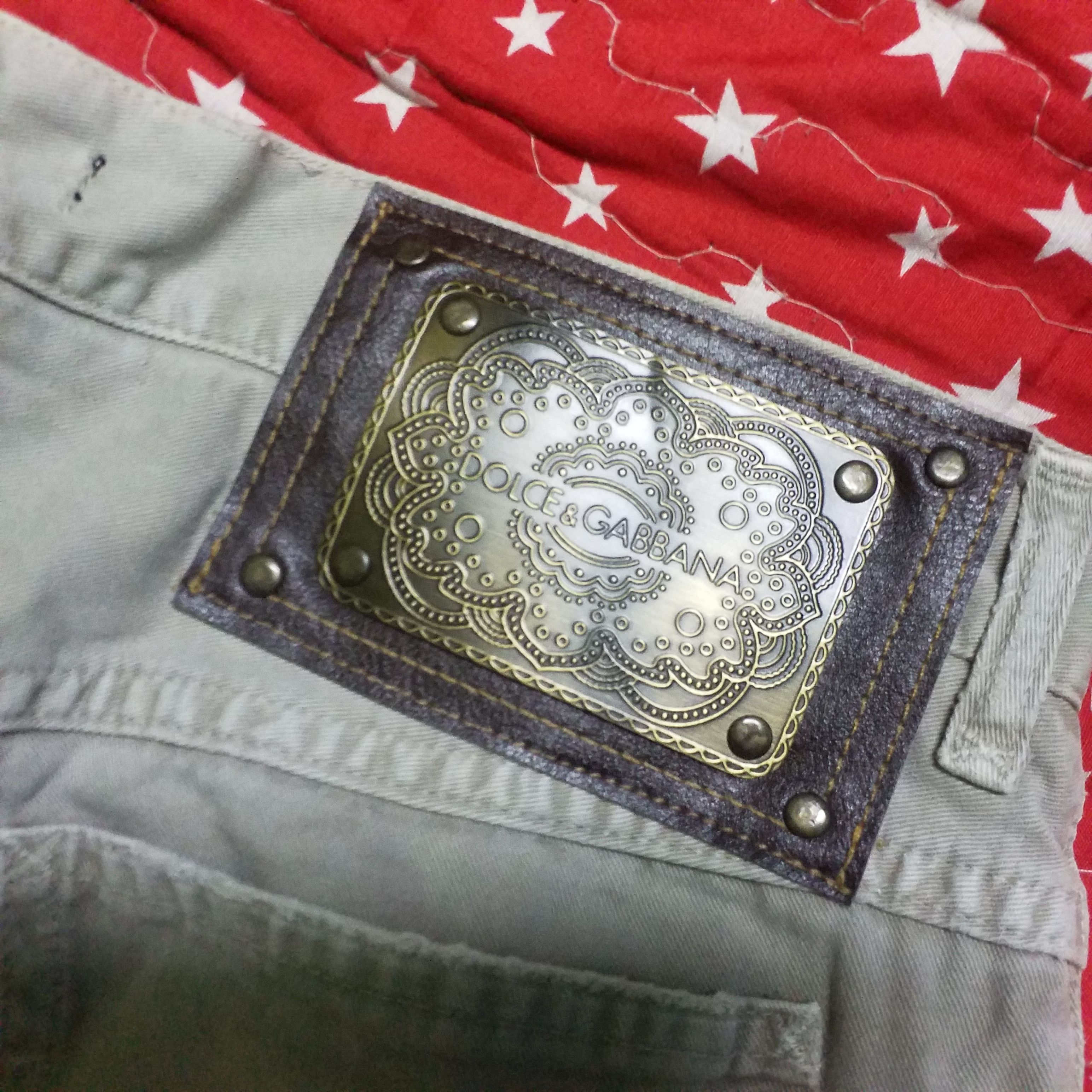 Dolce & Gabbana DOLCE&GABBANA DISTRESS STYLE JEANS Size 32" / US 10 / IT 46 - 9 Thumbnail
