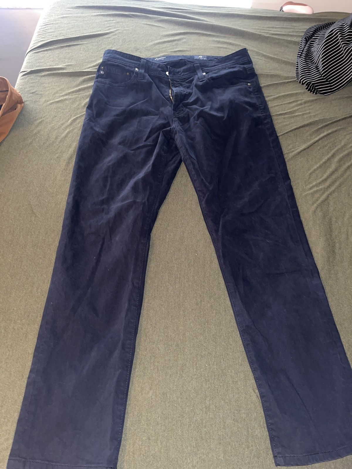 AG Adriano Goldschmied Navy Blue Adriano Goldschmied Size US 32 / EU 48 - 6 Thumbnail