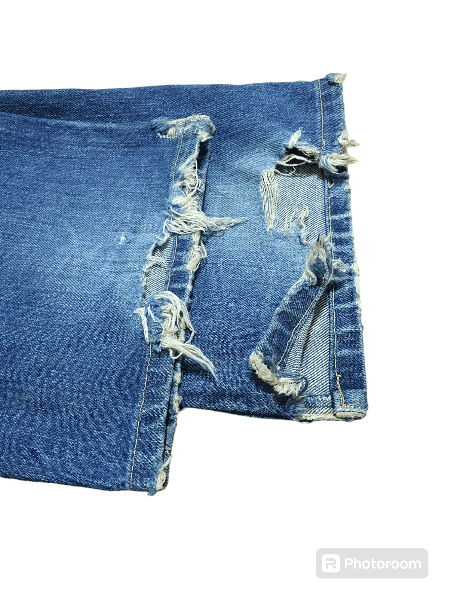 Studio D'Artisan × Vintage STUDIO D’ARTISAN 31/38.5 SELVEDGE BAGGY JEANS Size US 31 - 7 Thumbnail