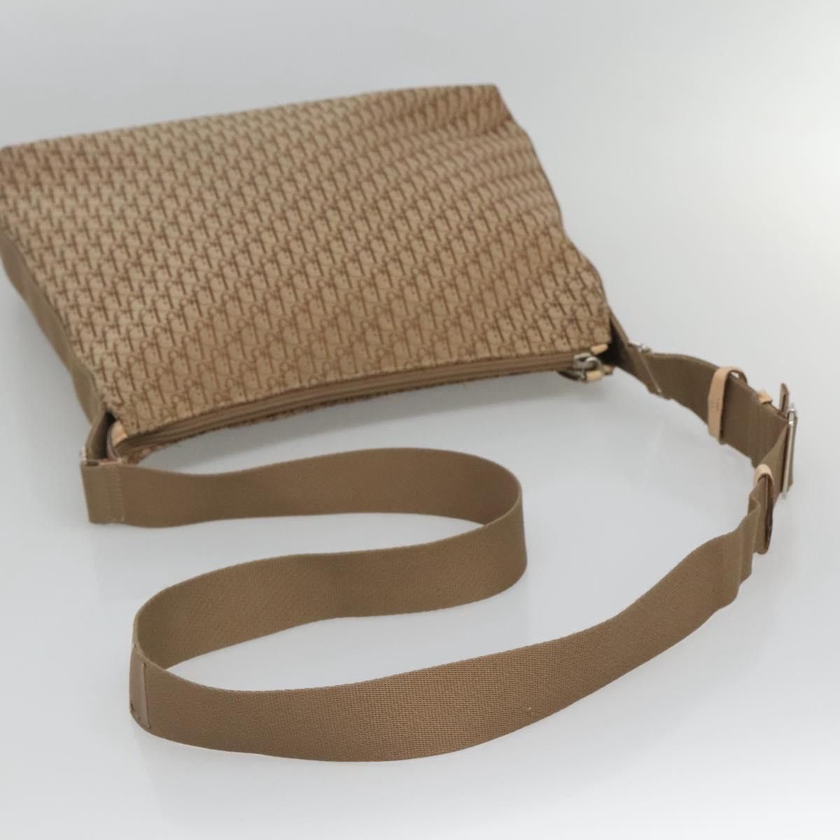 Dior DIOR Trotter Canvas Shoulder Bag Beige Gold Size ONE SIZE - 7 Thumbnail
