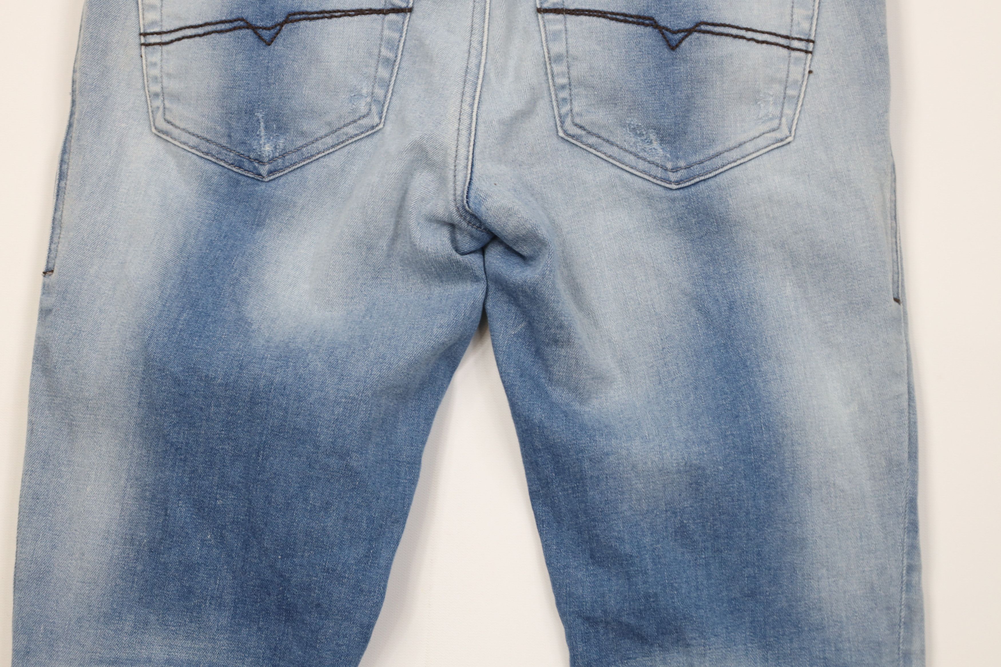 Vintage Vintage Diesel Industry Super Skinny Low Waist Jeans USA Size 27" / US 4 / IT 40 - 13 Thumbnail