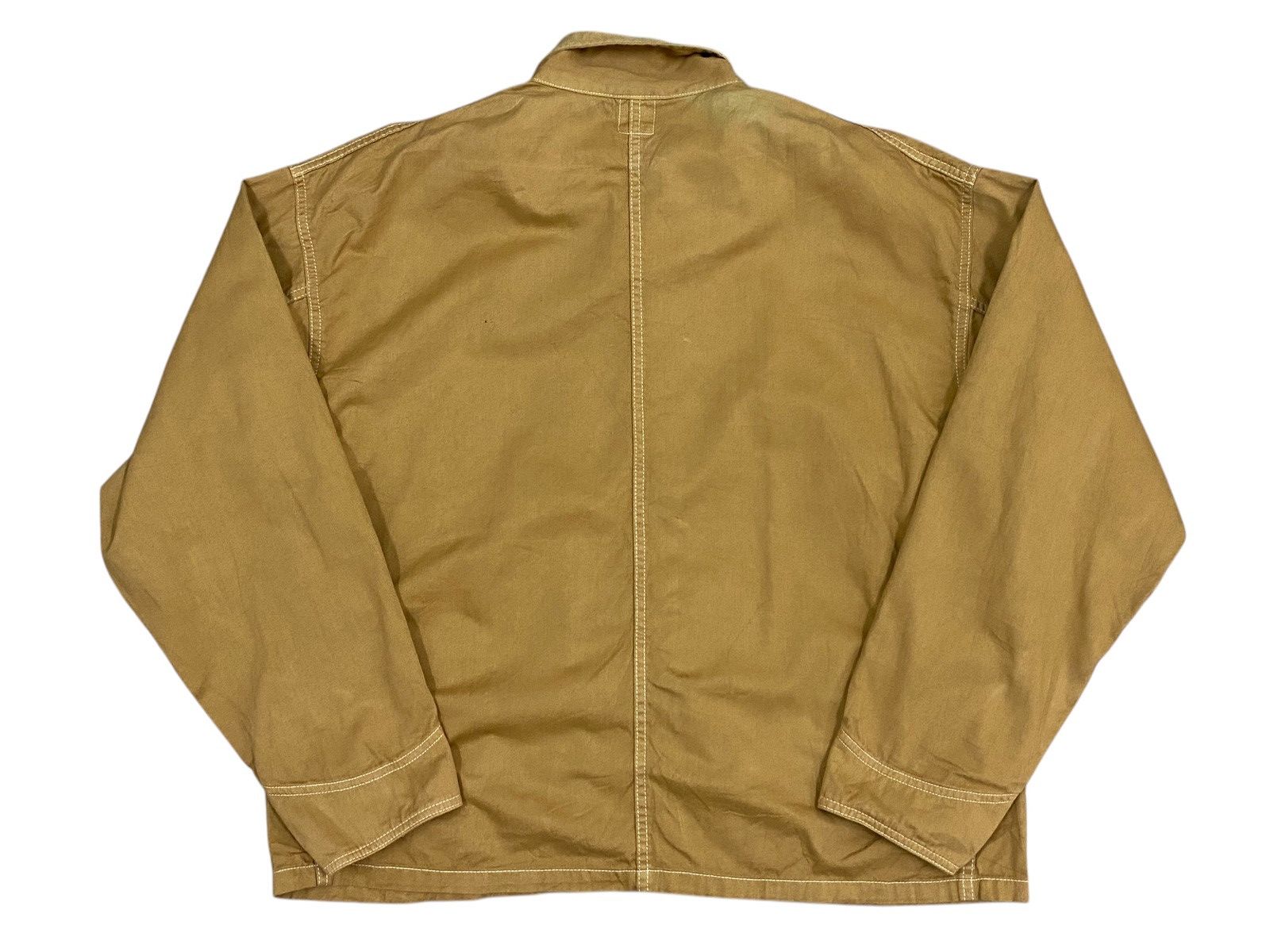 Lee Vintage Lee Sanforized Chore Jacket - Brown Workwear Shirt Size US L / EU 52-54 / 3 - 2 Thumbnail