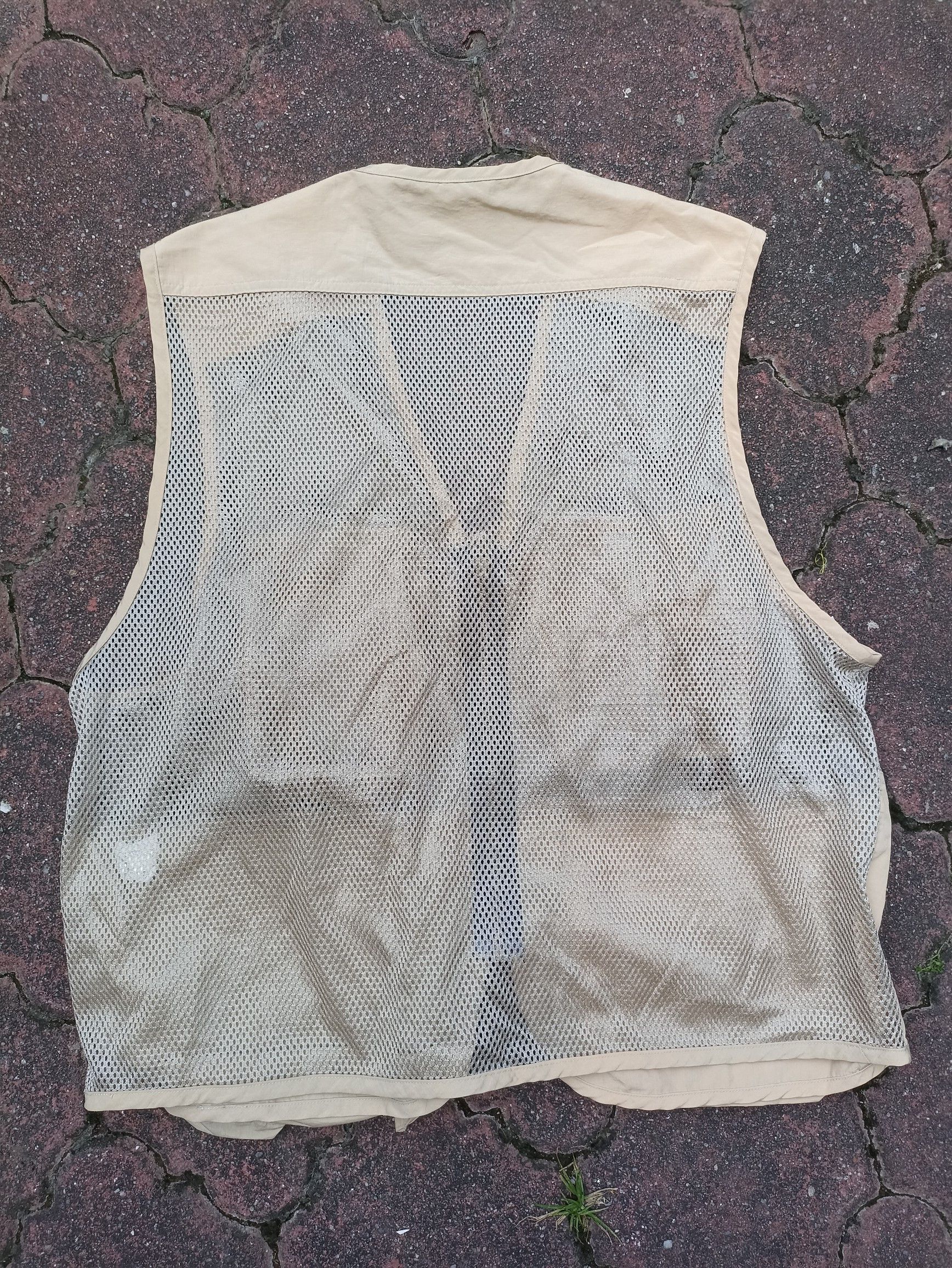 Japanese Brand Vintage Ommar Jeans Vest tactical series mesh design Size US M / EU 48-50 / 2 - 6 Thumbnail