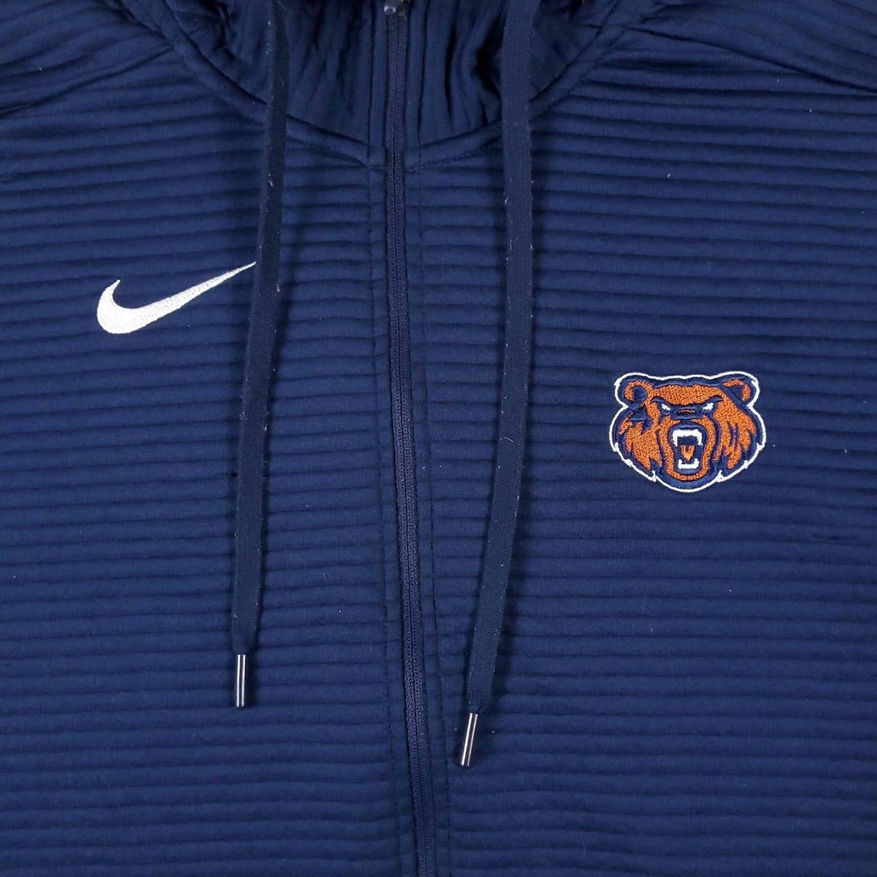 Nike Nike Sweater Womens Size Small Blue Full Zip Up Hoodie Sweatshirt Ladies * Size S / US 4 / IT 40 - 2 Thumbnail