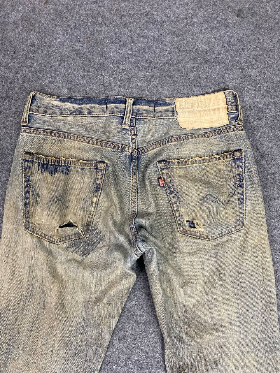 Edwin edwin xv bootcut flare distressed reworked denim Size US 32 / EU 48 - 4 Thumbnail