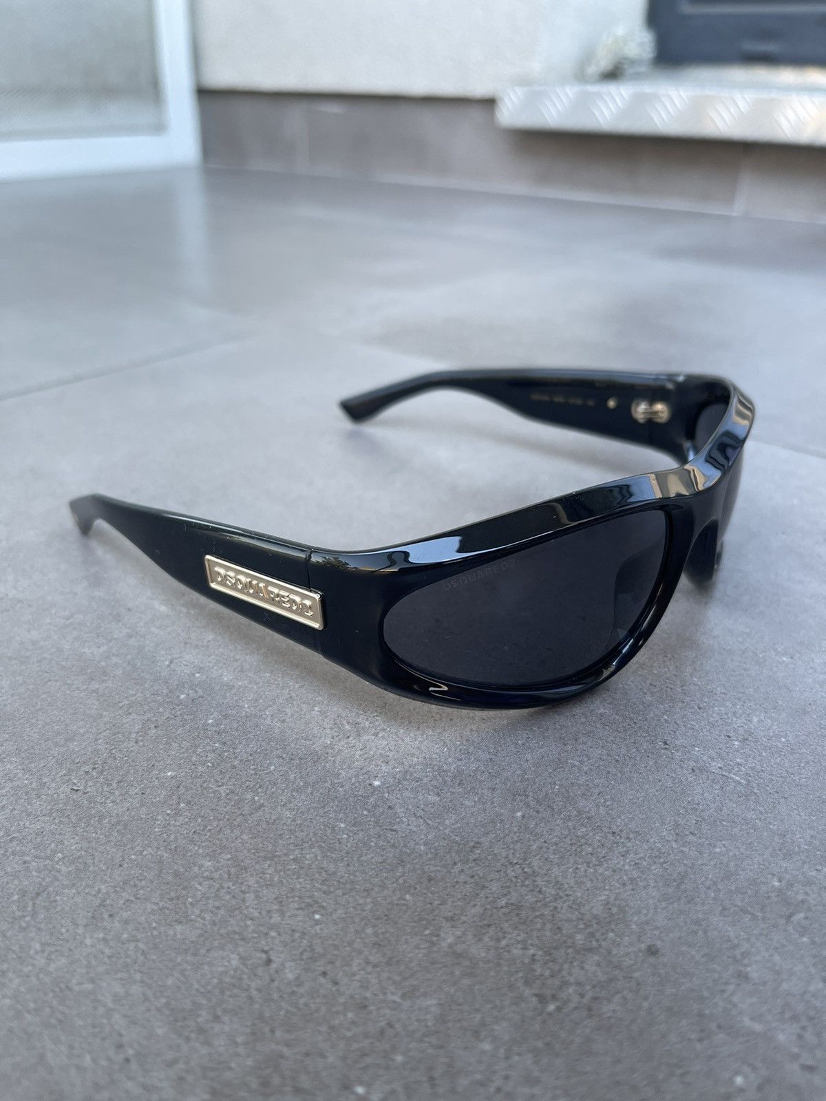 !DS! SS23 Dsquared2 D2 0101/S Black RIde Sunglasses