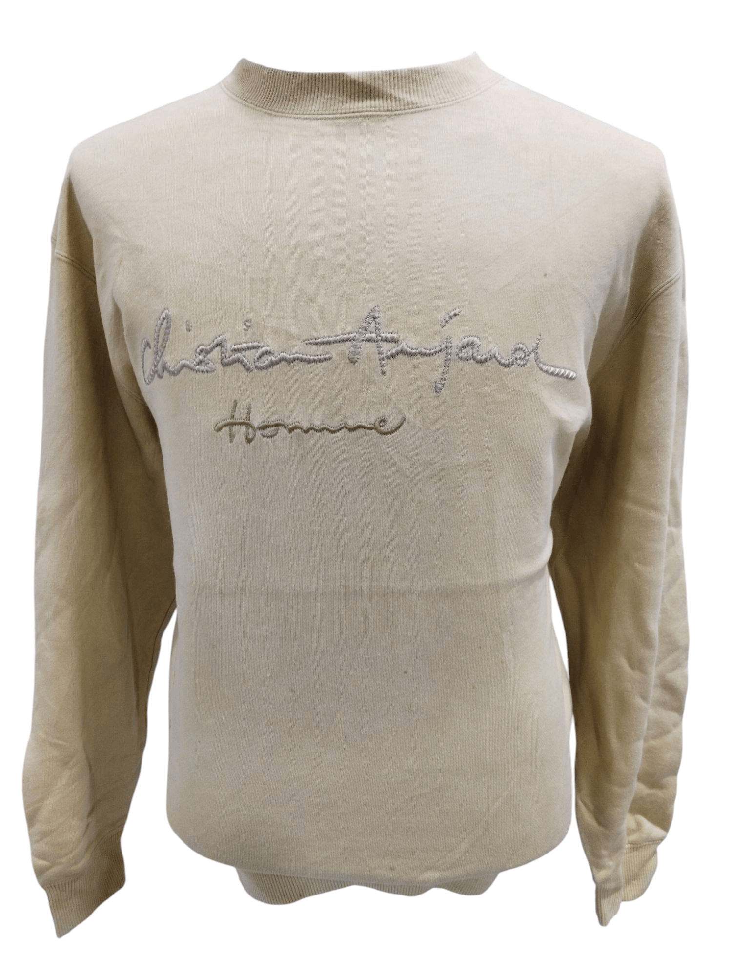 Christian Audigier × Vintage Christian Aujard Home Embroidery Logo Sweatshirt Size US L / EU 52-54 / 3 - 1 Thumbnail