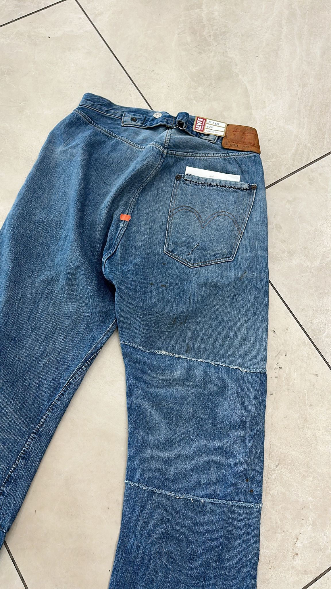 Levi's Vintage Clothing LVC Levi's Vintage Clothing 1890 501XX BigE Selvedge Jeans Size US 28 / EU 44 - 6 Thumbnail