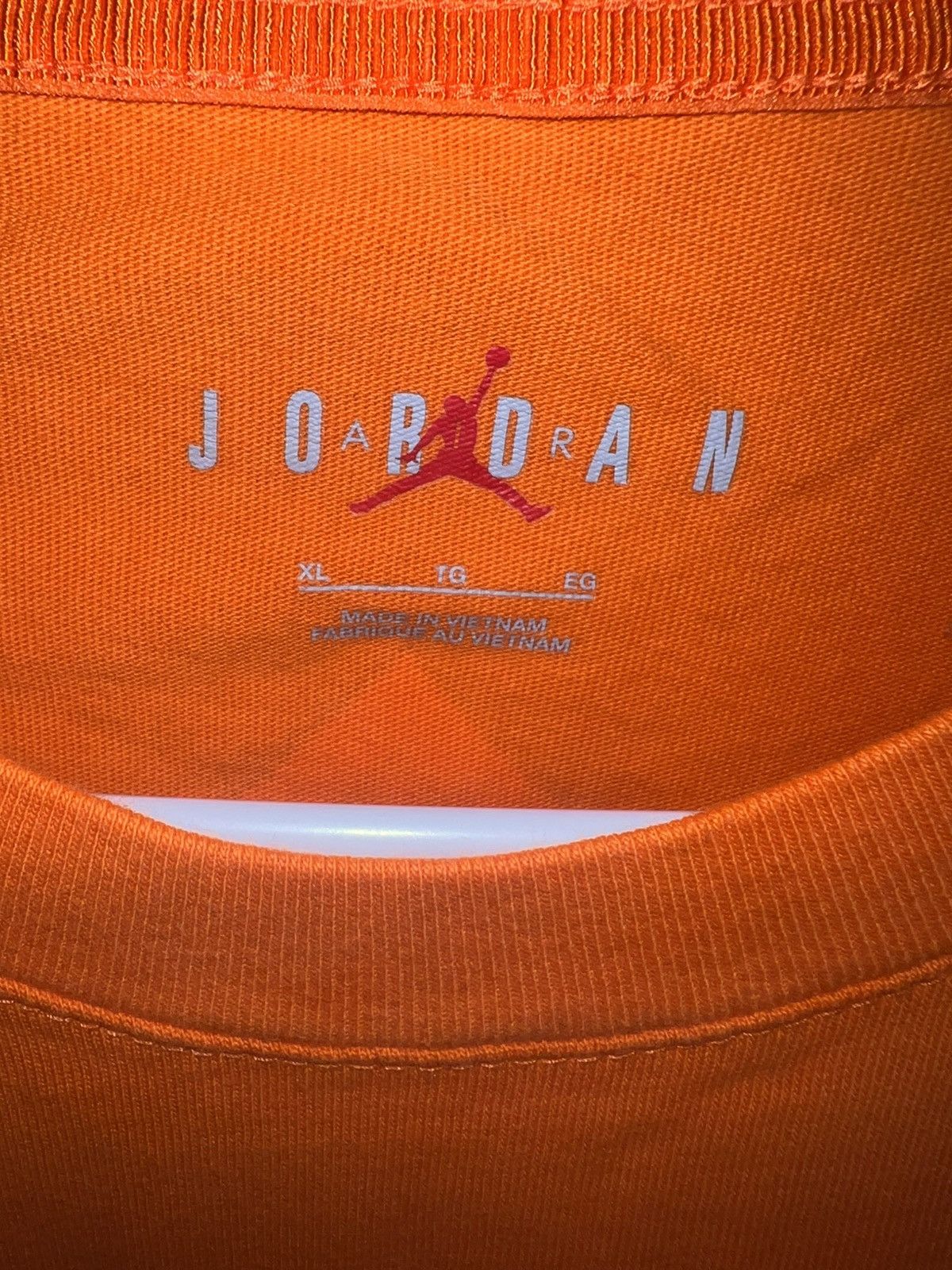 Nike Jordan X Shelflife Orange Tee Size US XL / EU 56 / 4 - 6 Thumbnail