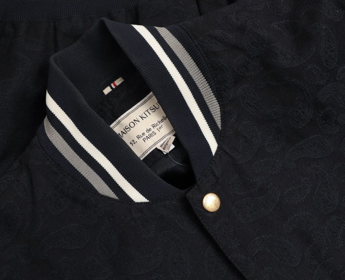 Maison Kitsune Maison Kitsune Indigo Blue Green Jacquard Size US M / EU 48-50 / 2 - 3 Thumbnail