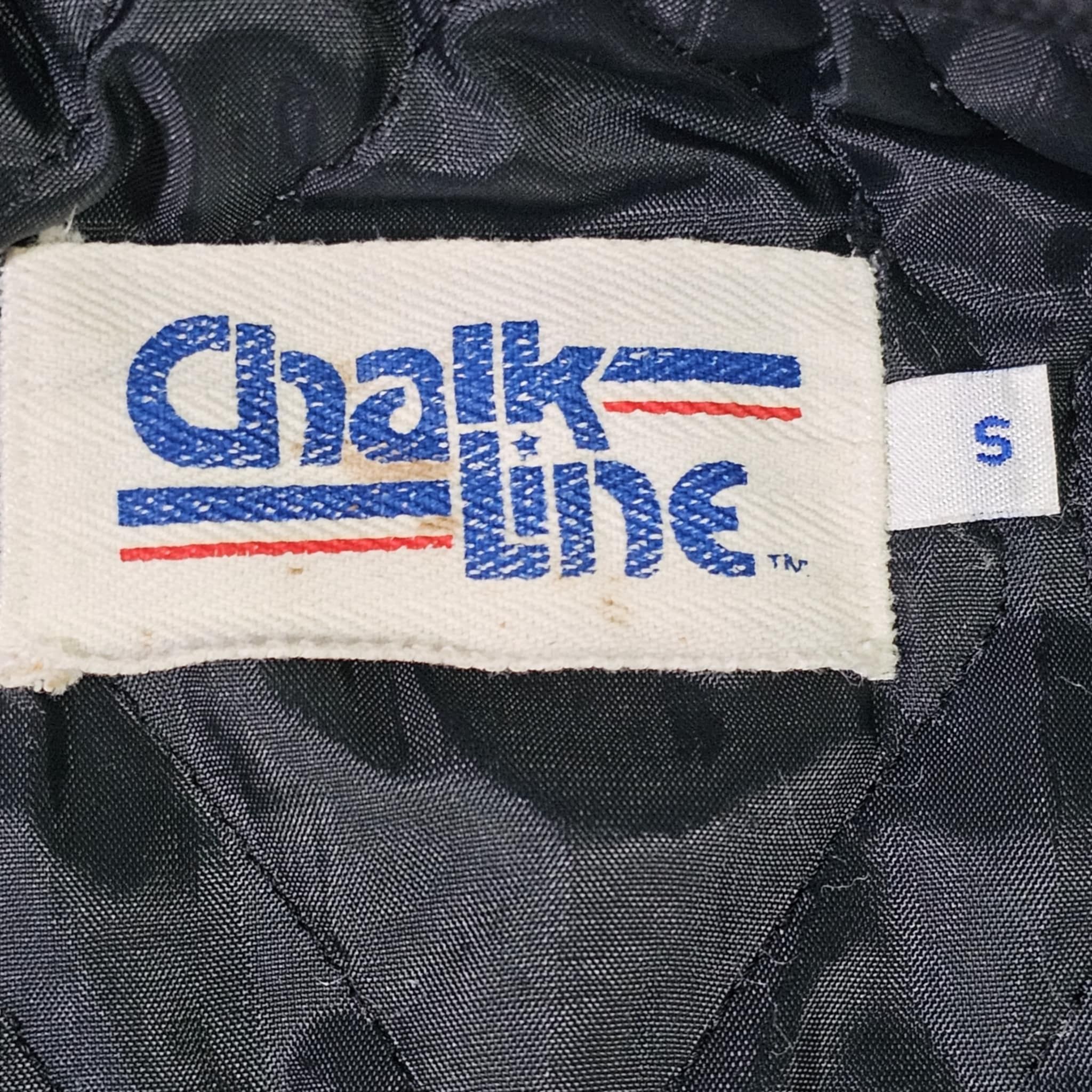 Chalk Line × Vintage Iowa Hawkeyes Vintage 80s Chalk Line Satin Bomber Jacket Size US S / EU 44-46 / 1 - 5 Thumbnail