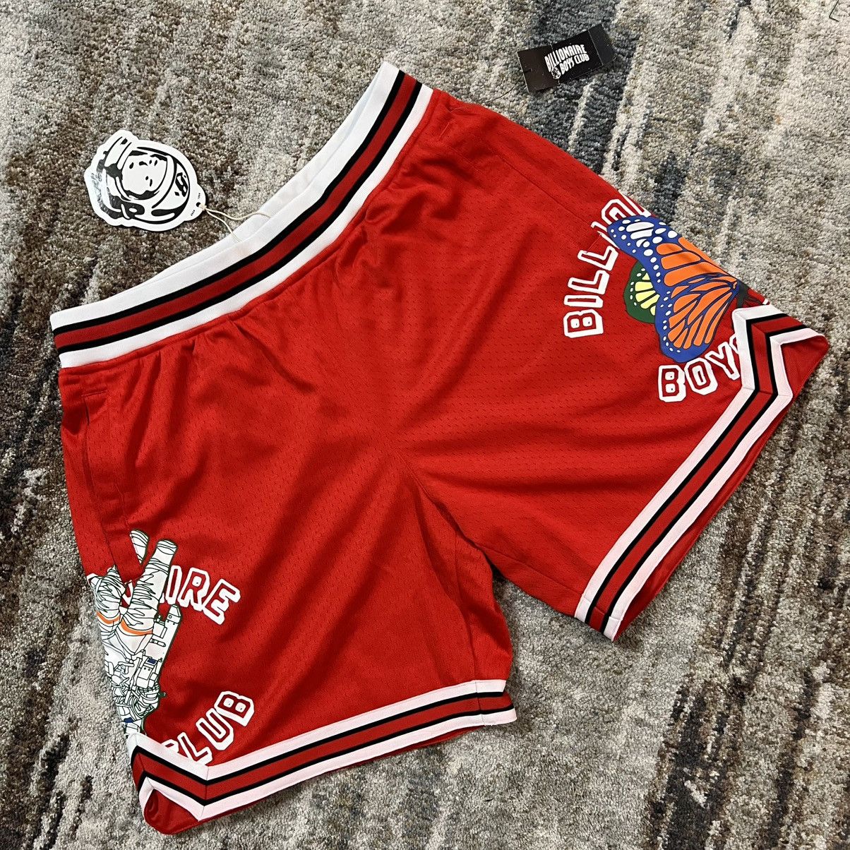 Billionaire Boys Club NEW Billionaire Boys Club Red Mesh Float Shorts Size US 38 / EU 54 - 4 Thumbnail