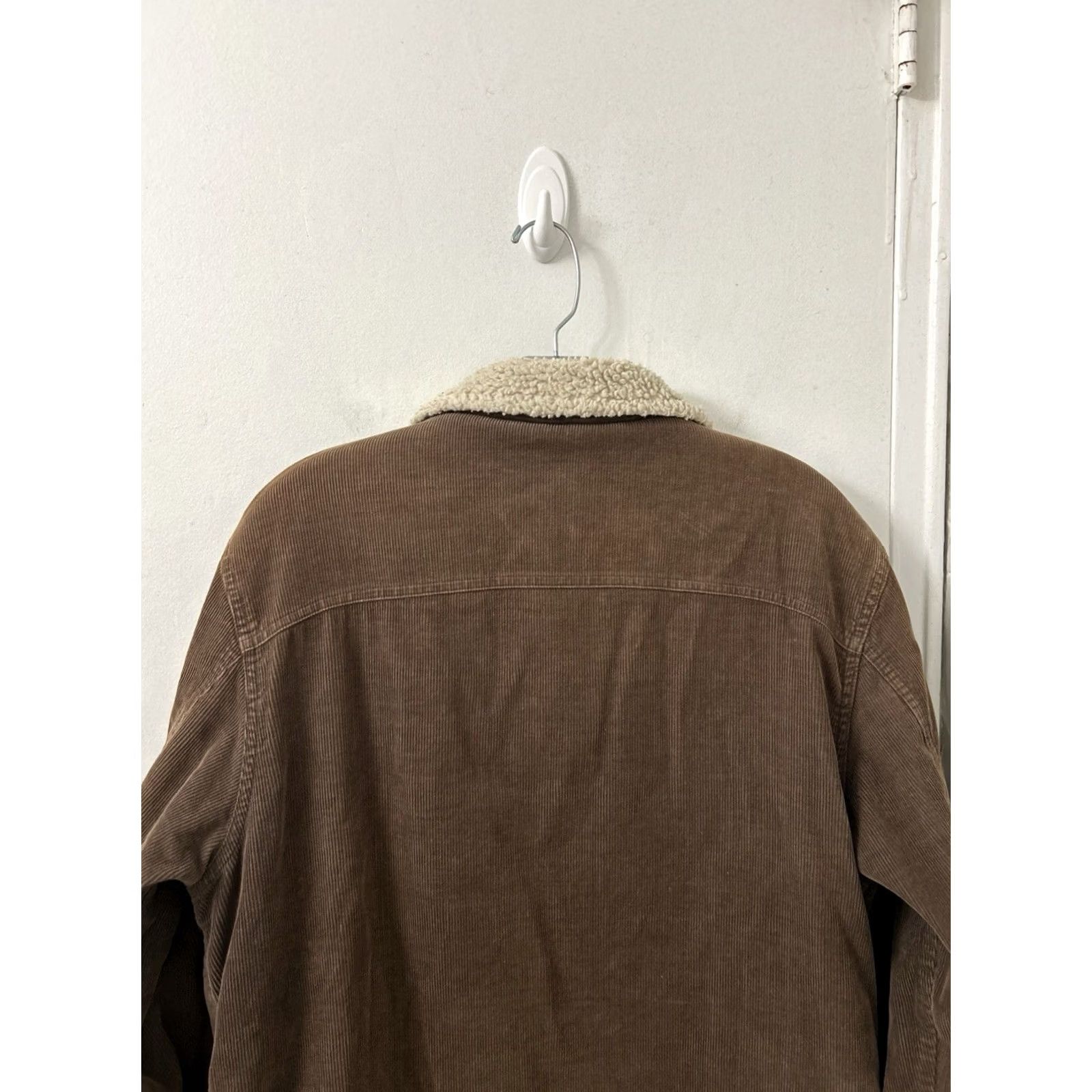 Vintage VTG Tony Hawk Corduroy Trucker Jacket Mens Large Brown Sherpa Lined Skater Jacket Size US L / EU 52-54 / 3 - 7 Thumbnail